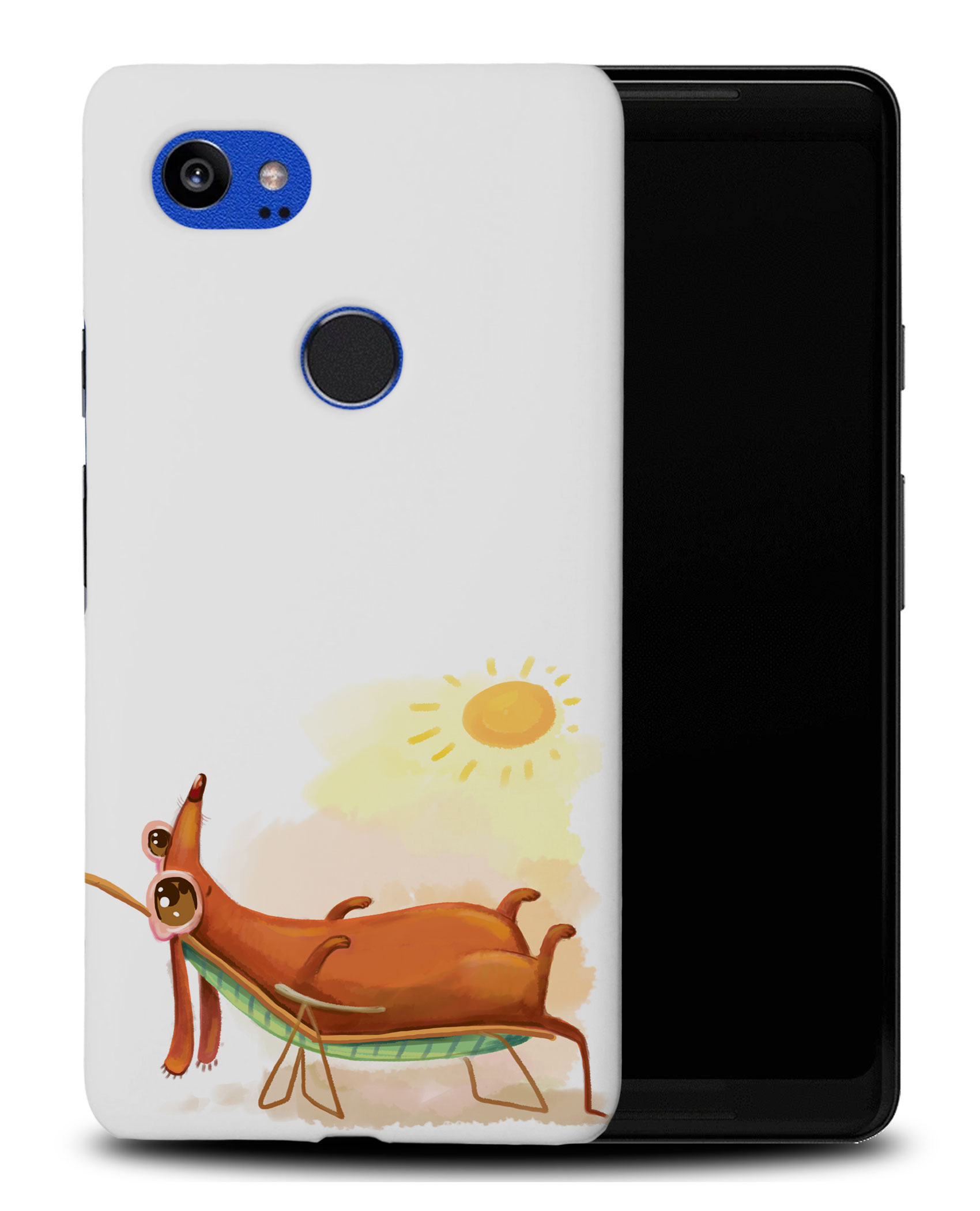 CASE COVER FOR GOOGLE PIXEL|CUTE FUNNY DOG ILLUSTRATIONS #5 - Imagen 8 de 11