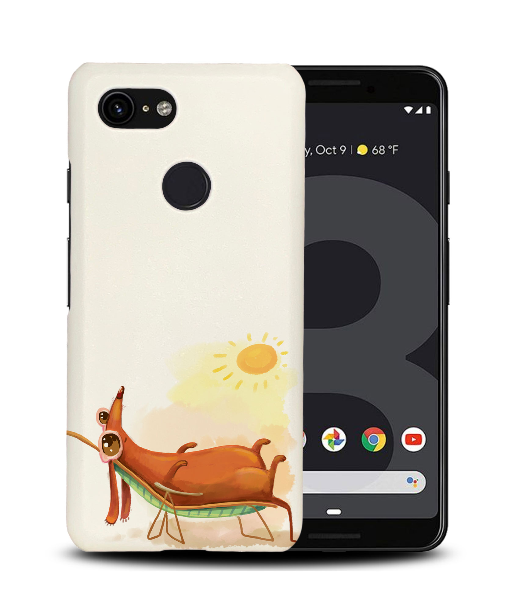CASE COVER FOR GOOGLE PIXEL|CUTE FUNNY DOG ILLUSTRATIONS #5 - Imagen 7 de 11