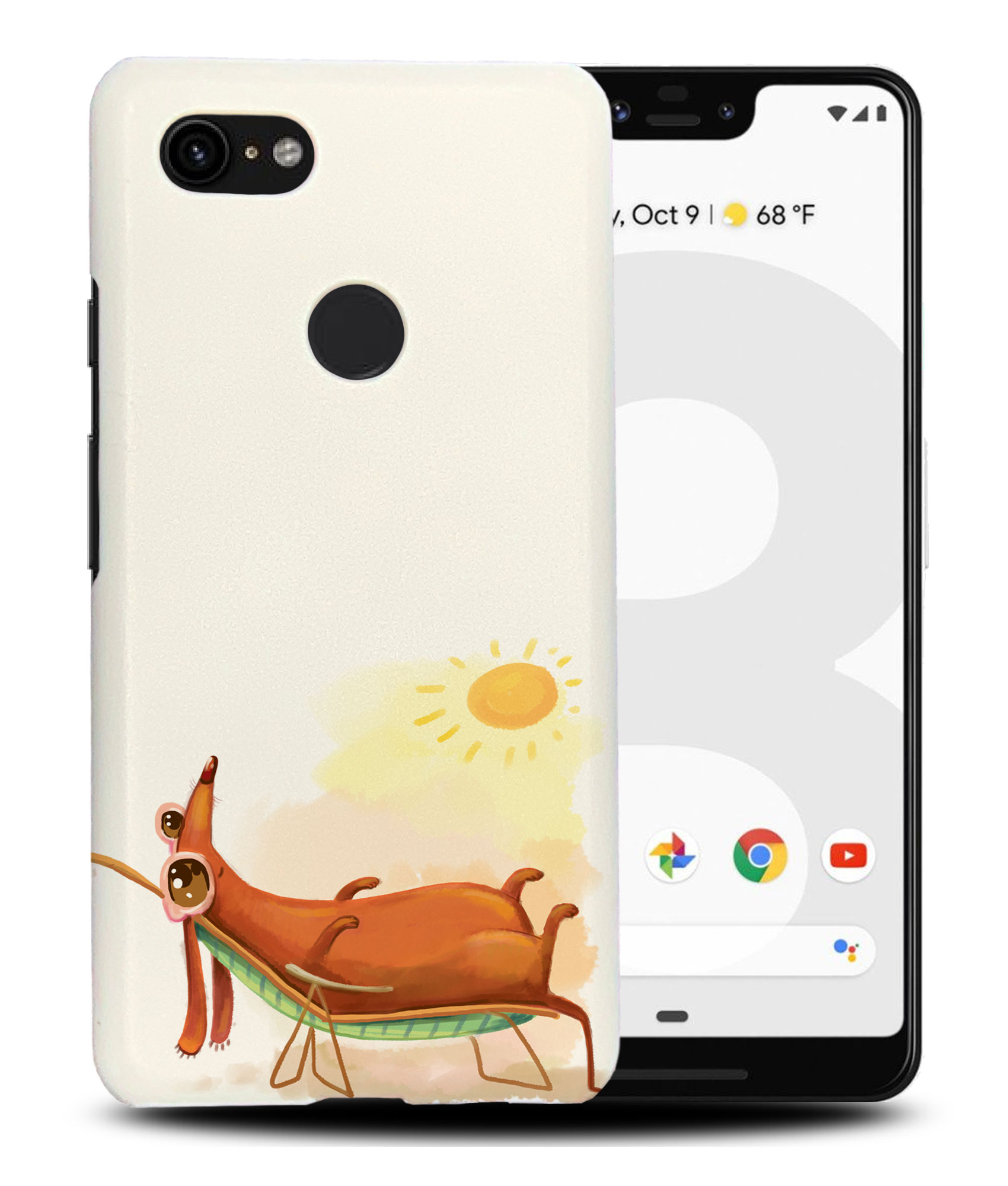 CASE COVER FOR GOOGLE PIXEL|CUTE FUNNY DOG ILLUSTRATIONS #5 - Imagen 6 de 11