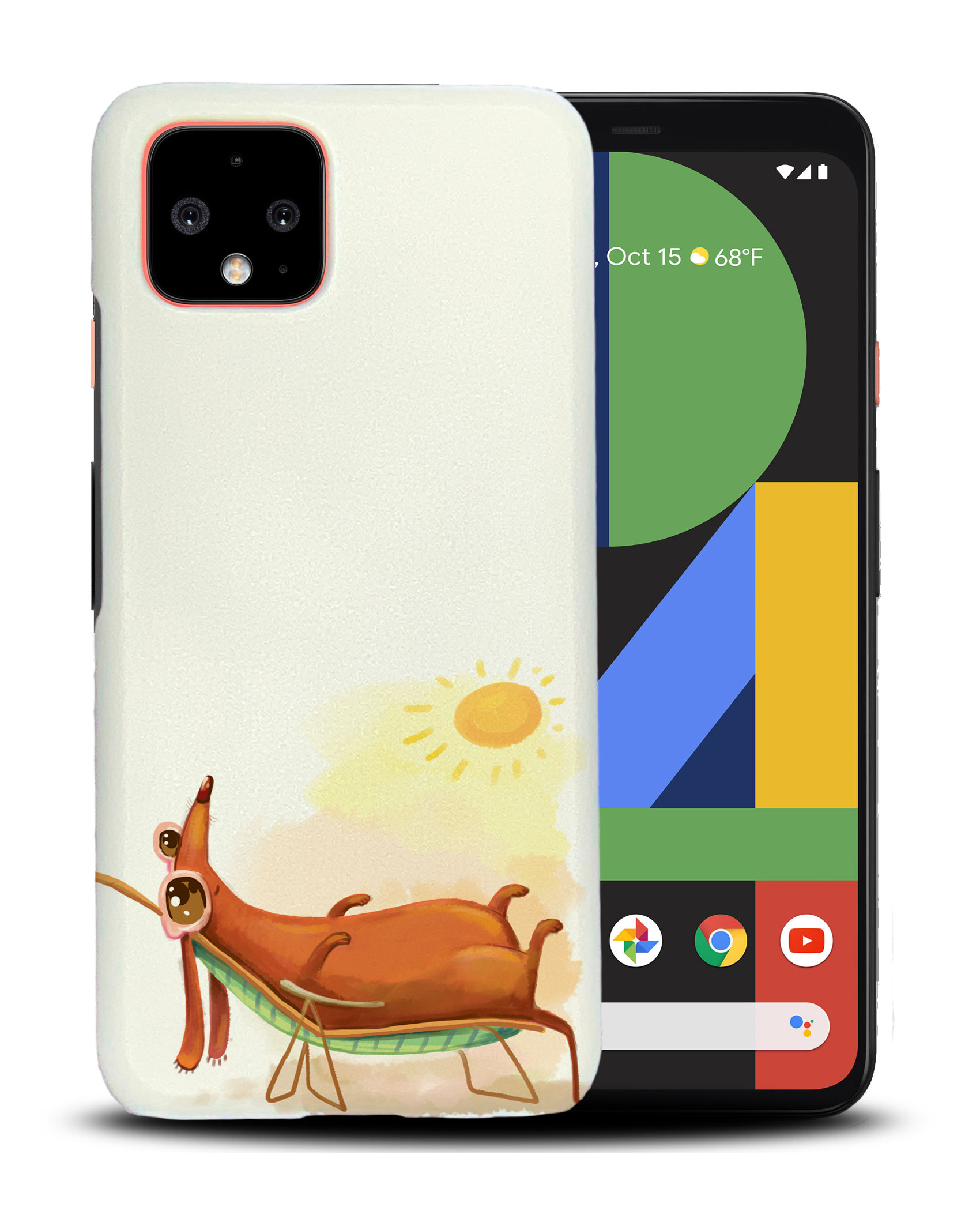 CASE COVER FOR GOOGLE PIXEL|CUTE FUNNY DOG ILLUSTRATIONS #5 - Imagen 4 de 11
