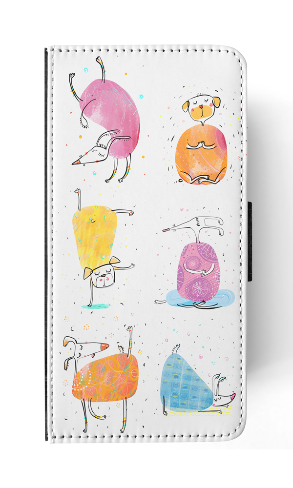 FLIP CASE FOR SAMSUNG GALAXY|CUTE FUNNY DOG ILLUSTRATIONS #13 - Picture 107 of 120