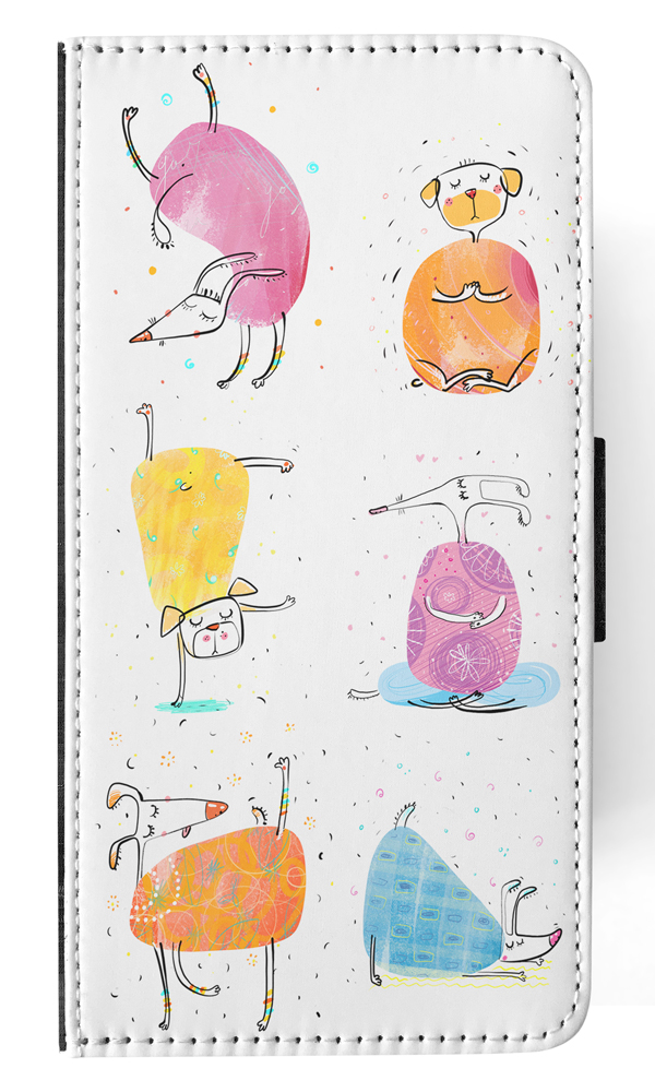 FLIP CASE FOR SAMSUNG GALAXY|CUTE FUNNY DOG ILLUSTRATIONS #13 - Picture 102 of 120