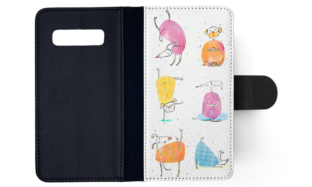 FLIP CASE FOR SAMSUNG GALAXY|CUTE FUNNY DOG ILLUSTRATIONS #13 - Picture 84 of 120