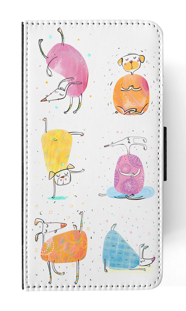 FLIP CASE FOR SAMSUNG GALAXY|CUTE FUNNY DOG ILLUSTRATIONS #13 - Picture 87 of 120