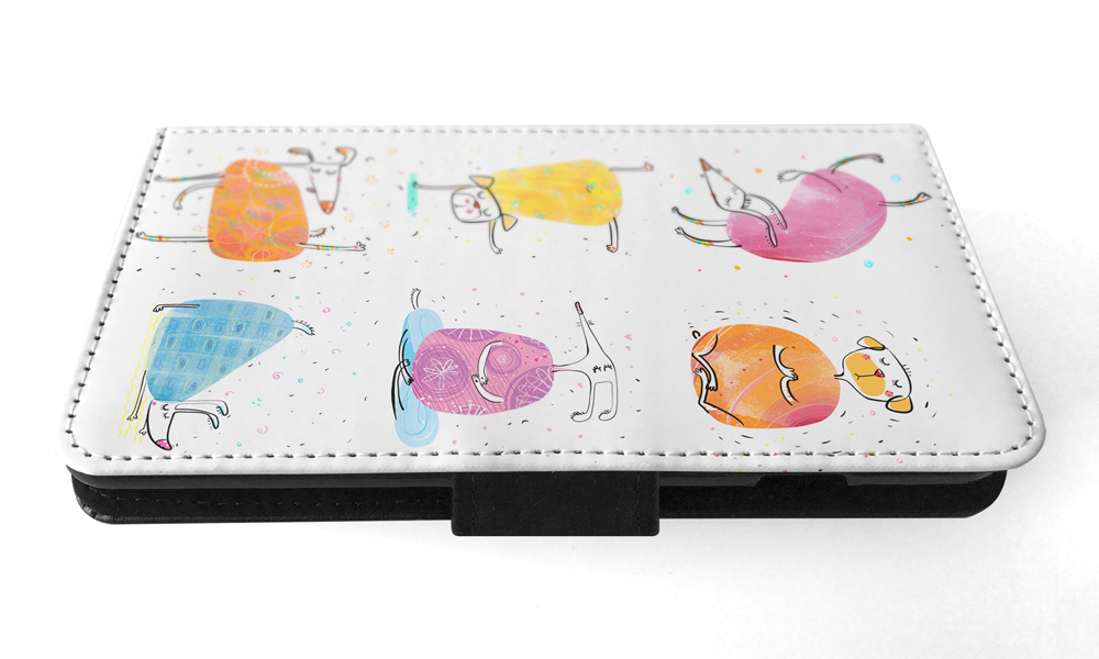 FLIP CASE FOR SAMSUNG GALAXY|CUTE FUNNY DOG ILLUSTRATIONS #13 - Picture 88 of 120