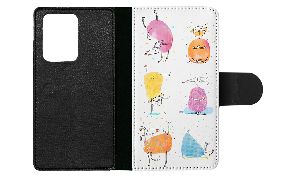 FLIP CASE FOR SAMSUNG GALAXY|CUTE FUNNY DOG ILLUSTRATIONS #13 - Picture 69 of 120