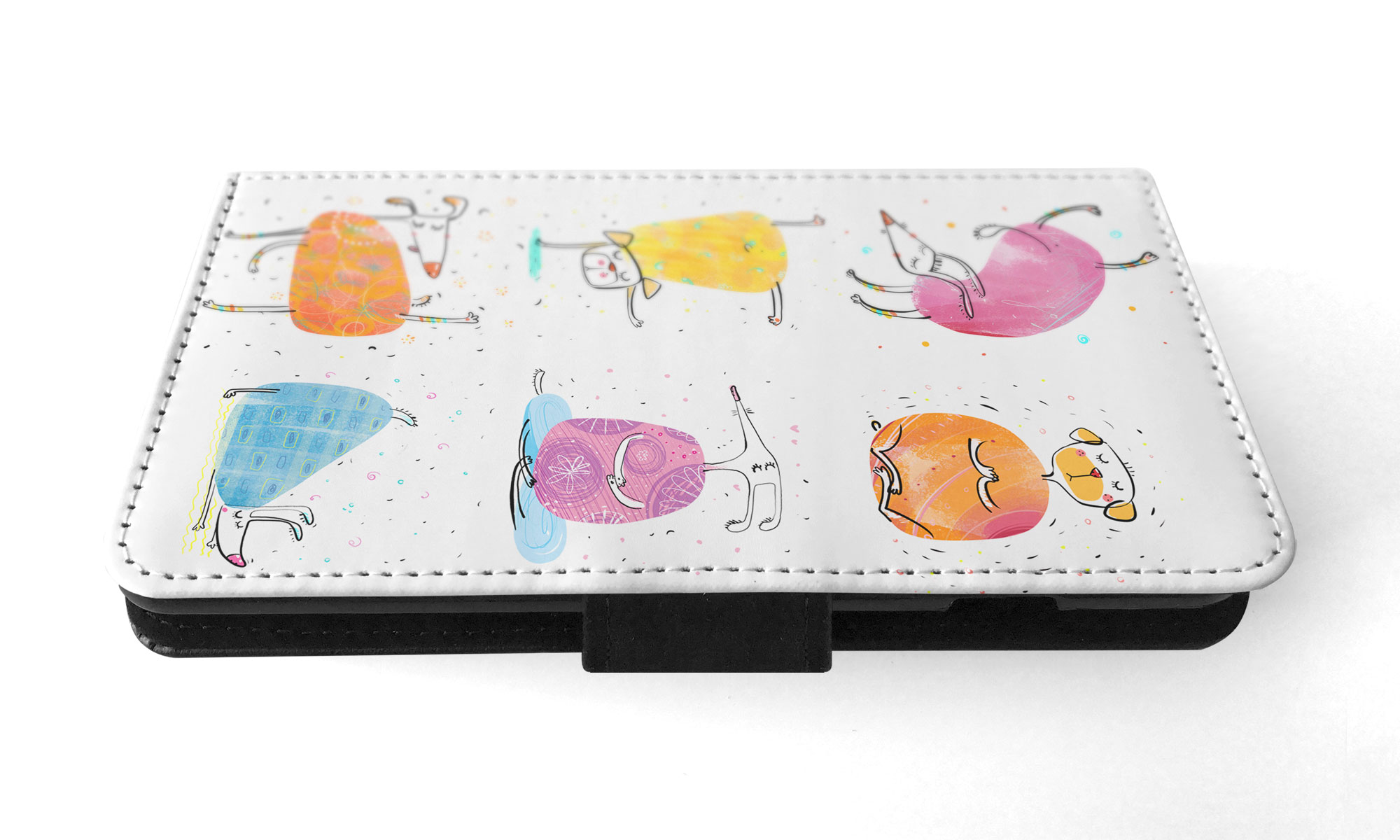 FLIP CASE FOR SAMSUNG GALAXY|CUTE FUNNY DOG ILLUSTRATIONS #13 - Picture 48 of 120