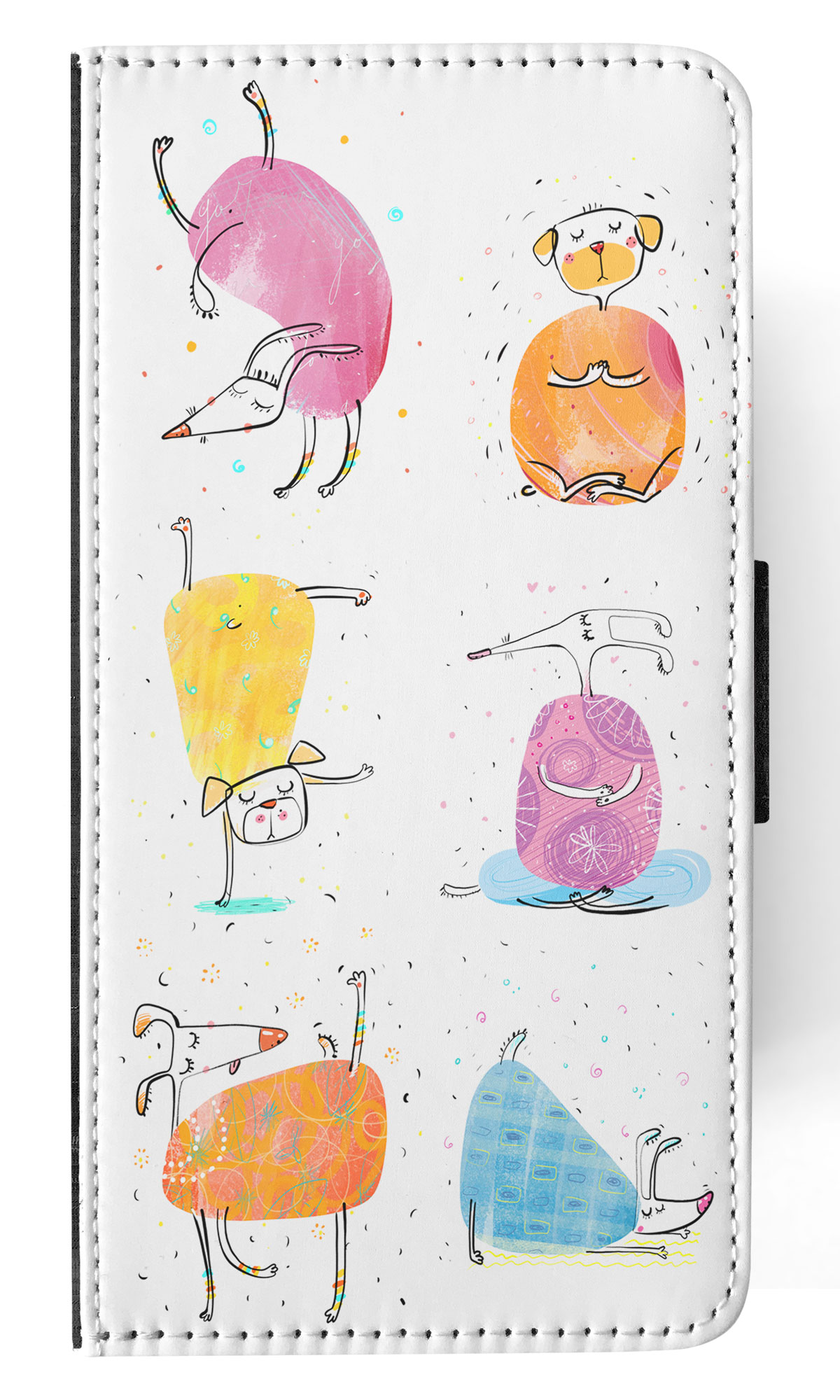 FLIP CASE FOR SAMSUNG GALAXY|CUTE FUNNY DOG ILLUSTRATIONS #13 - Picture 42 of 120