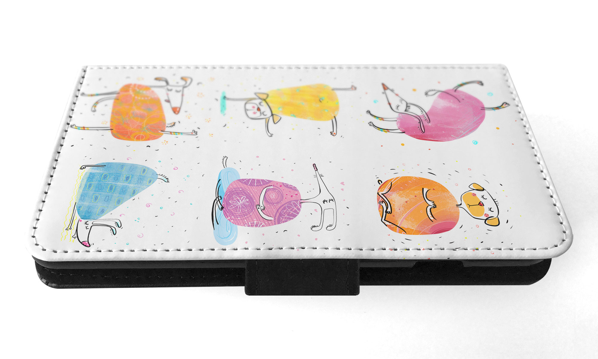 FLIP CASE FOR SAMSUNG GALAXY|CUTE FUNNY DOG ILLUSTRATIONS #13 - Picture 43 of 120