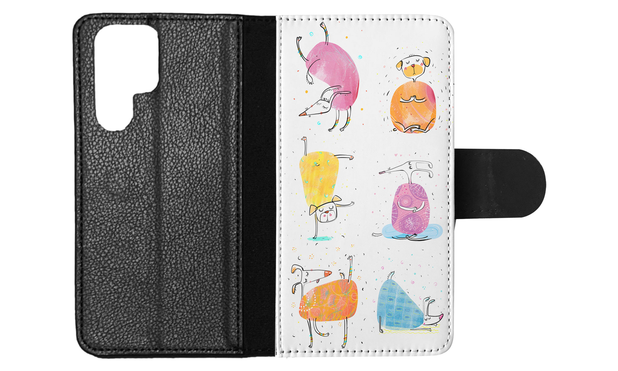 FLIP CASE FOR SAMSUNG GALAXY|CUTE FUNNY DOG ILLUSTRATIONS #13 - Picture 39 of 120