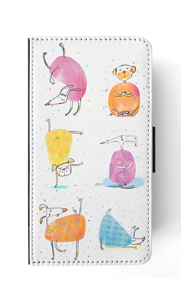 FLIP CASE FOR SAMSUNG GALAXY|CUTE FUNNY DOG ILLUSTRATIONS #13 - Picture 117 of 120