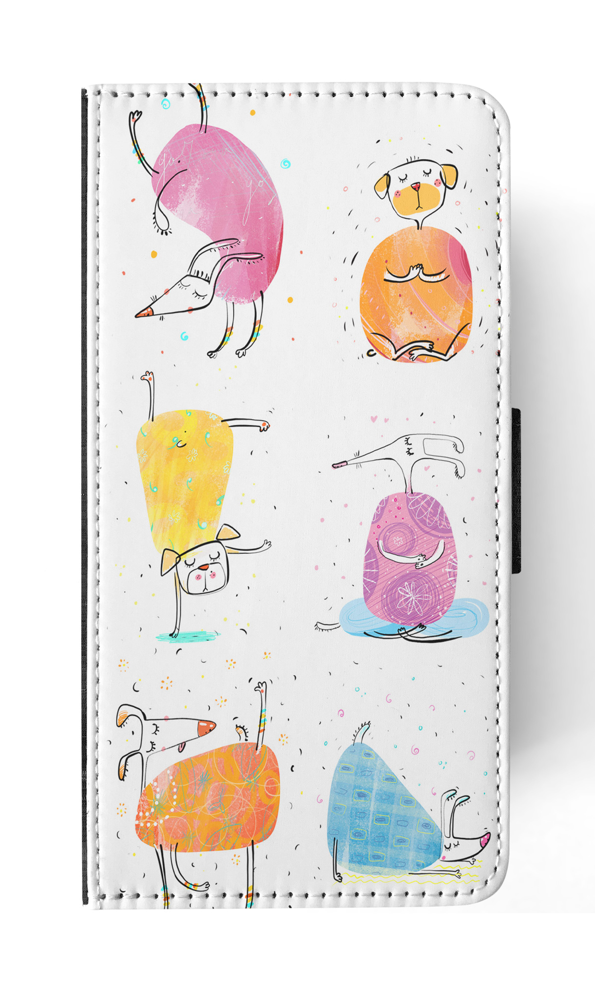 FLIP CASE FOR SAMSUNG GALAXY|CUTE FUNNY DOG ILLUSTRATIONS #13 - Picture 17 of 120
