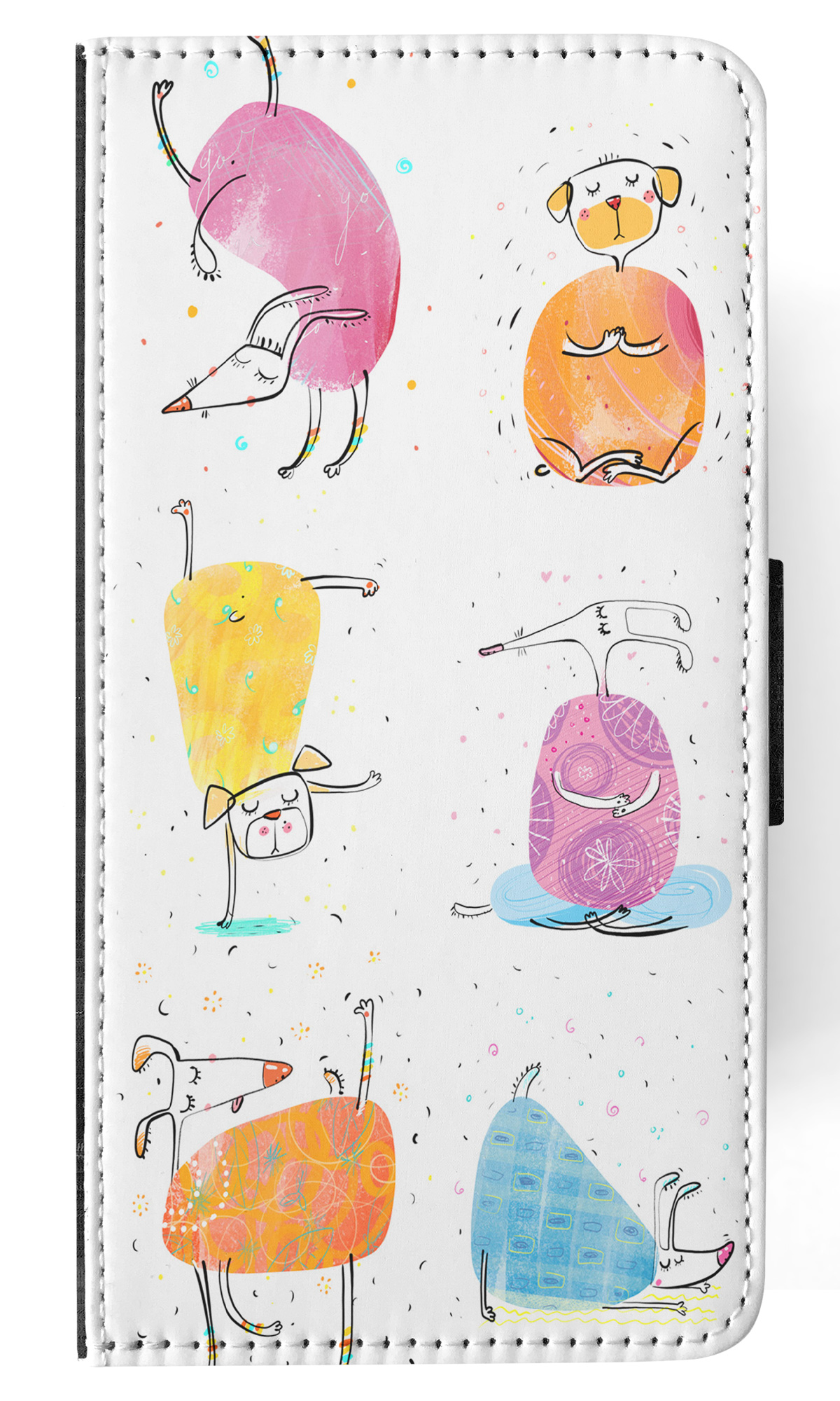 FLIP CASE FOR SAMSUNG GALAXY|CUTE FUNNY DOG ILLUSTRATIONS #13 - Picture 12 of 120