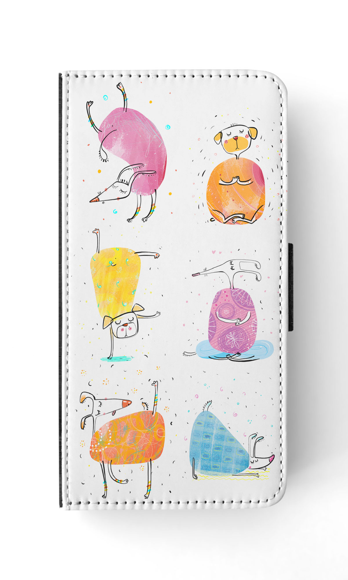 FLIP CASE FOR SAMSUNG GALAXY|CUTE FUNNY DOG ILLUSTRATIONS #13 - Picture 32 of 120