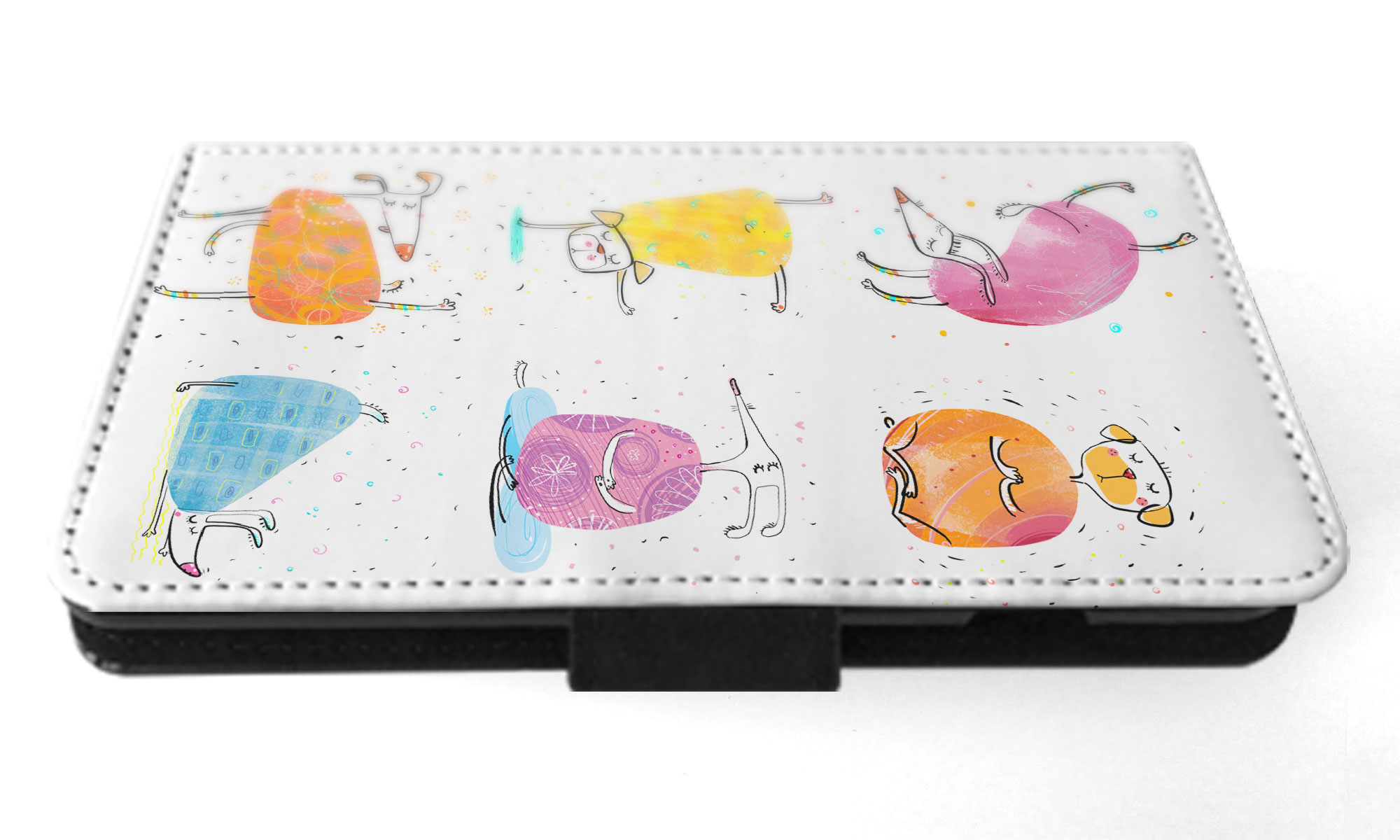 FLIP CASE FOR SAMSUNG GALAXY|CUTE FUNNY DOG ILLUSTRATIONS #13 - Picture 28 of 120