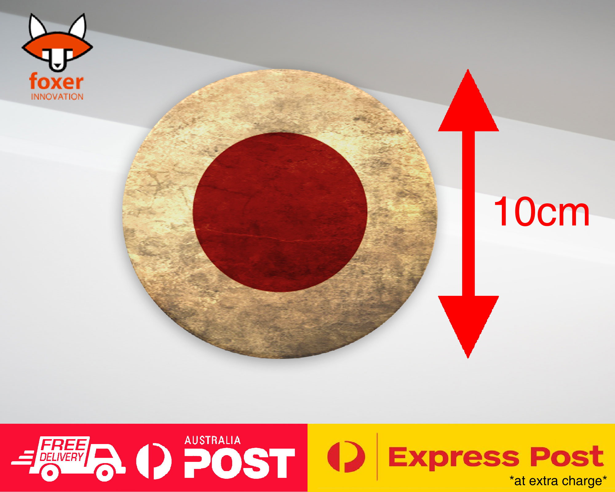 COASTER COFFEE DRINKING MAT|JAPAN COUNTRY FLAG 75