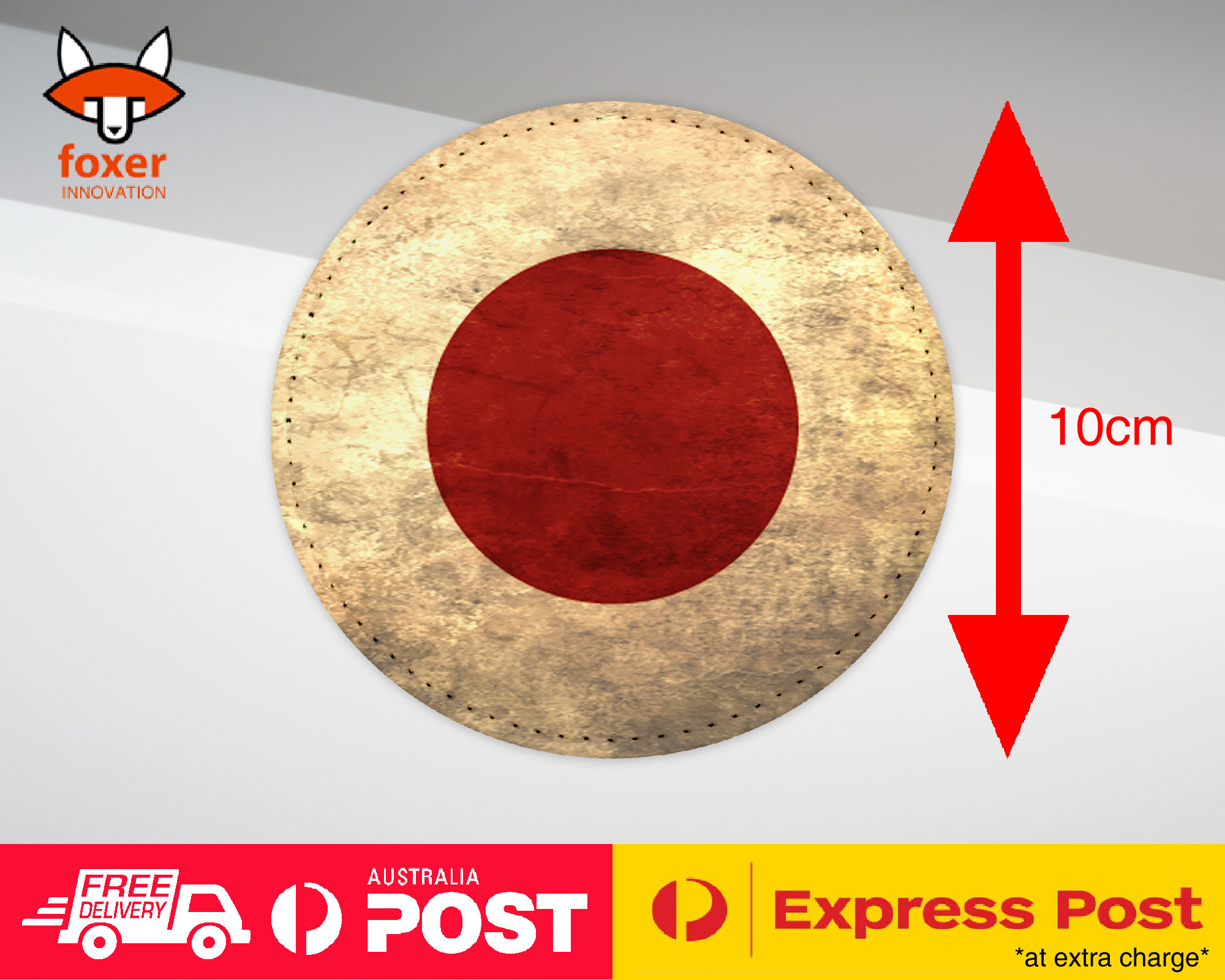 COASTER COFFEE DRINKING MAT|JAPAN COUNTRY FLAG 75