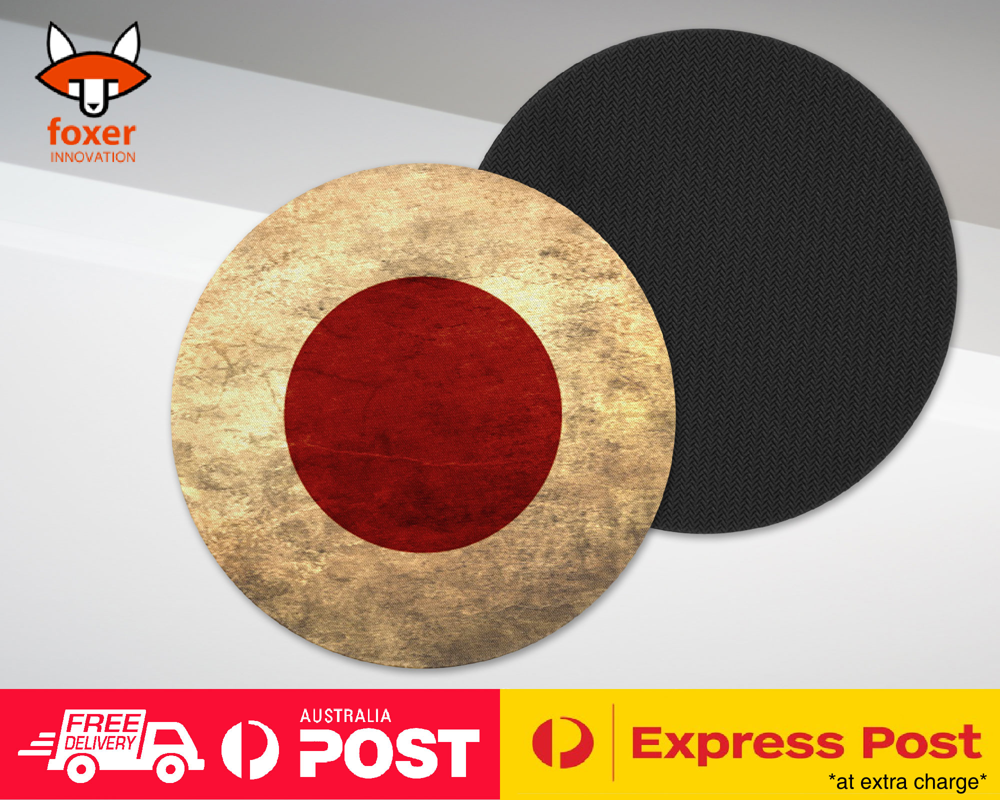 COASTER COFFEE DRINKING MAT|JAPAN COUNTRY FLAG 75