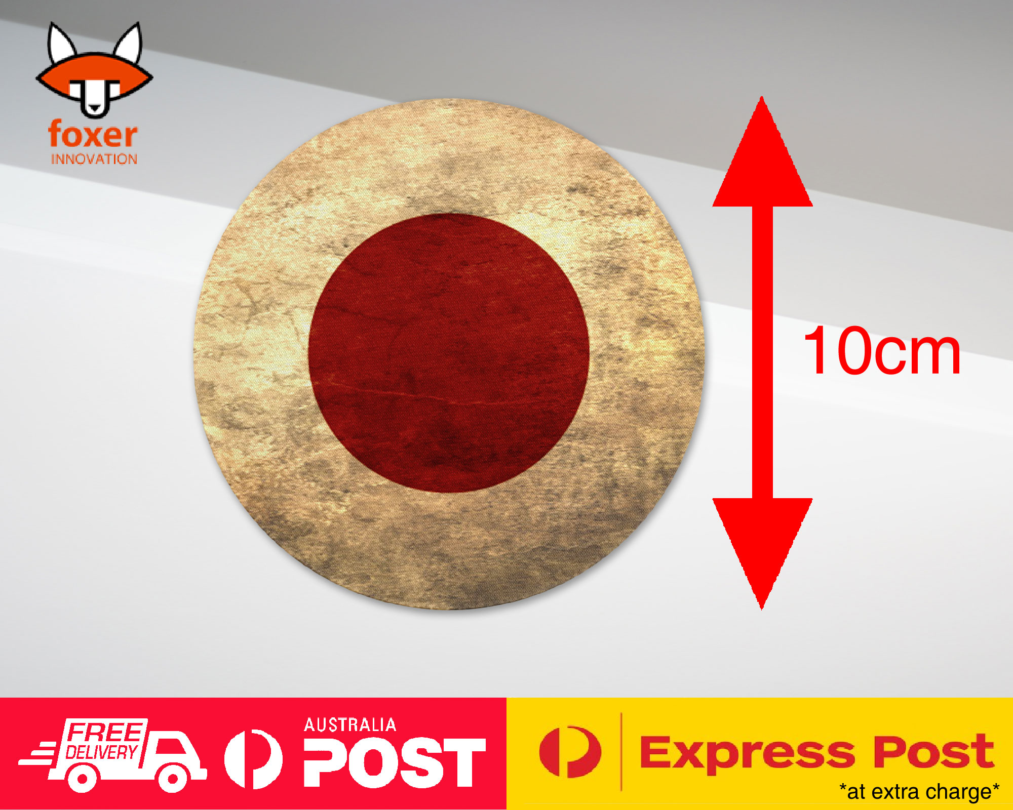 COASTER COFFEE DRINKING MAT|JAPAN COUNTRY FLAG 75