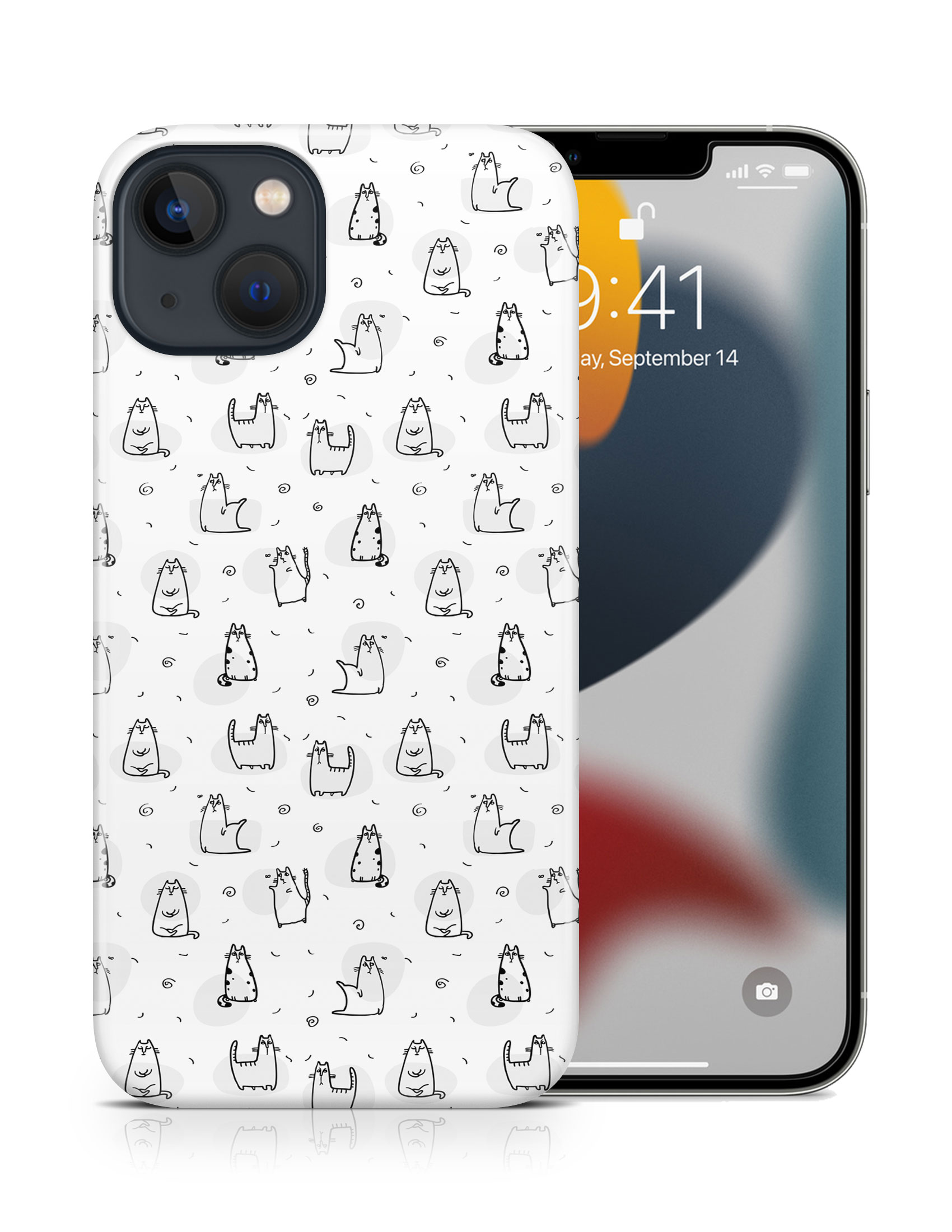 CASE COVER FOR APPLE IPHONE|CUTE CAT ANIMAL LOVERS KITTEN #24 - Picture 16 of 44