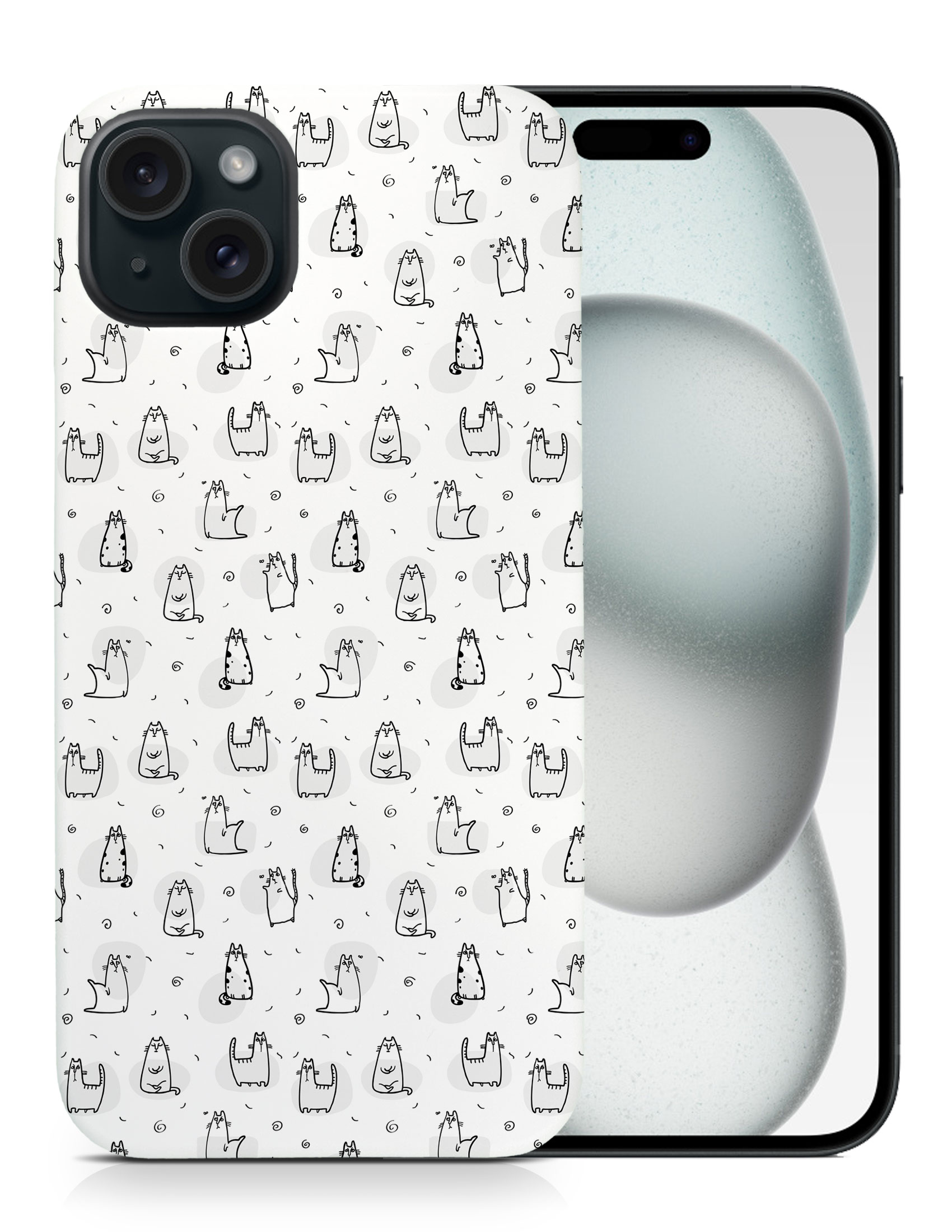 CASE COVER FOR APPLE IPHONE|CUTE CAT ANIMAL LOVERS KITTEN #24 - Picture 8 of 44