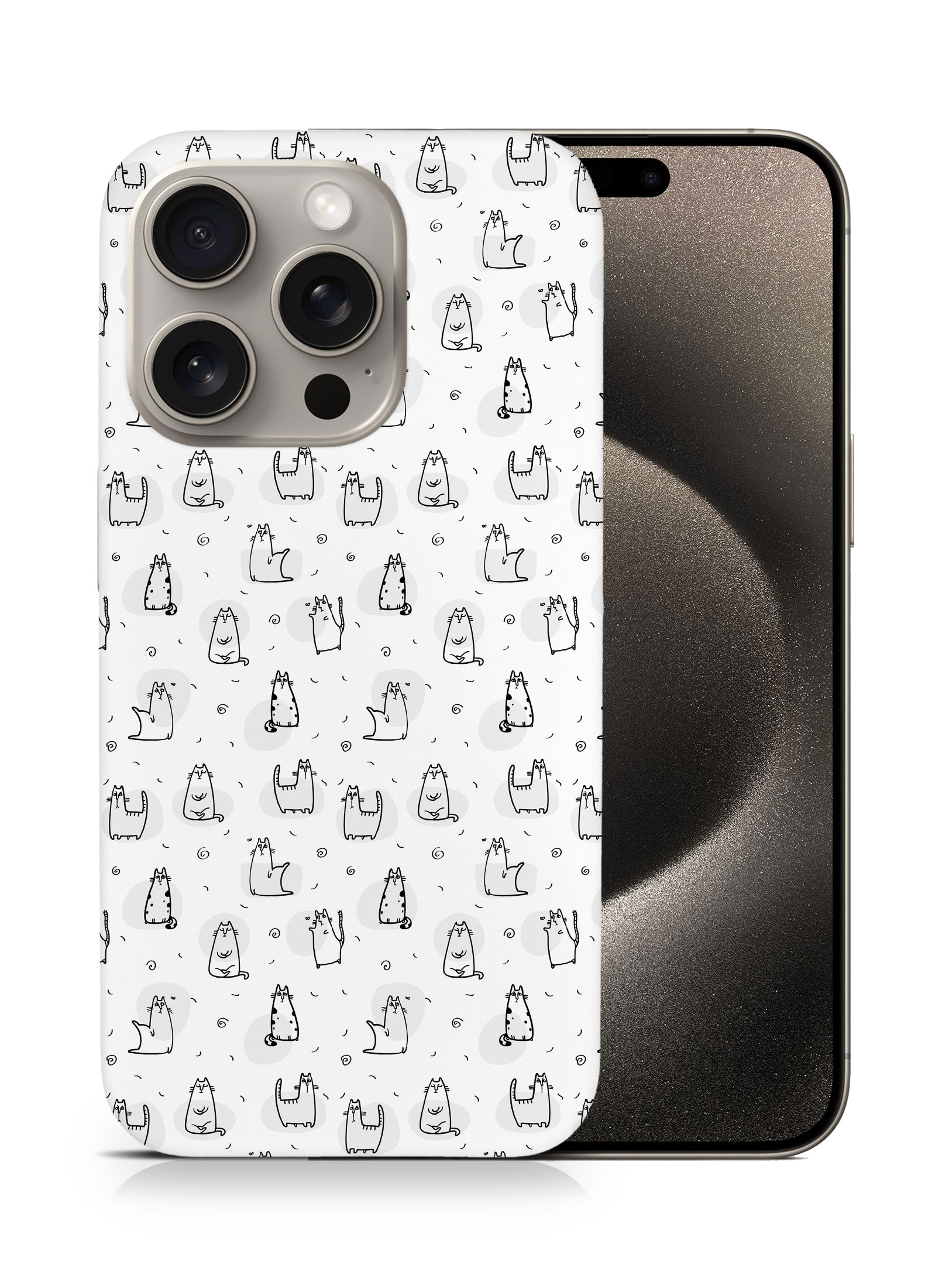 CASE COVER FOR APPLE IPHONE|CUTE CAT ANIMAL LOVERS KITTEN #24 - Picture 7 of 44