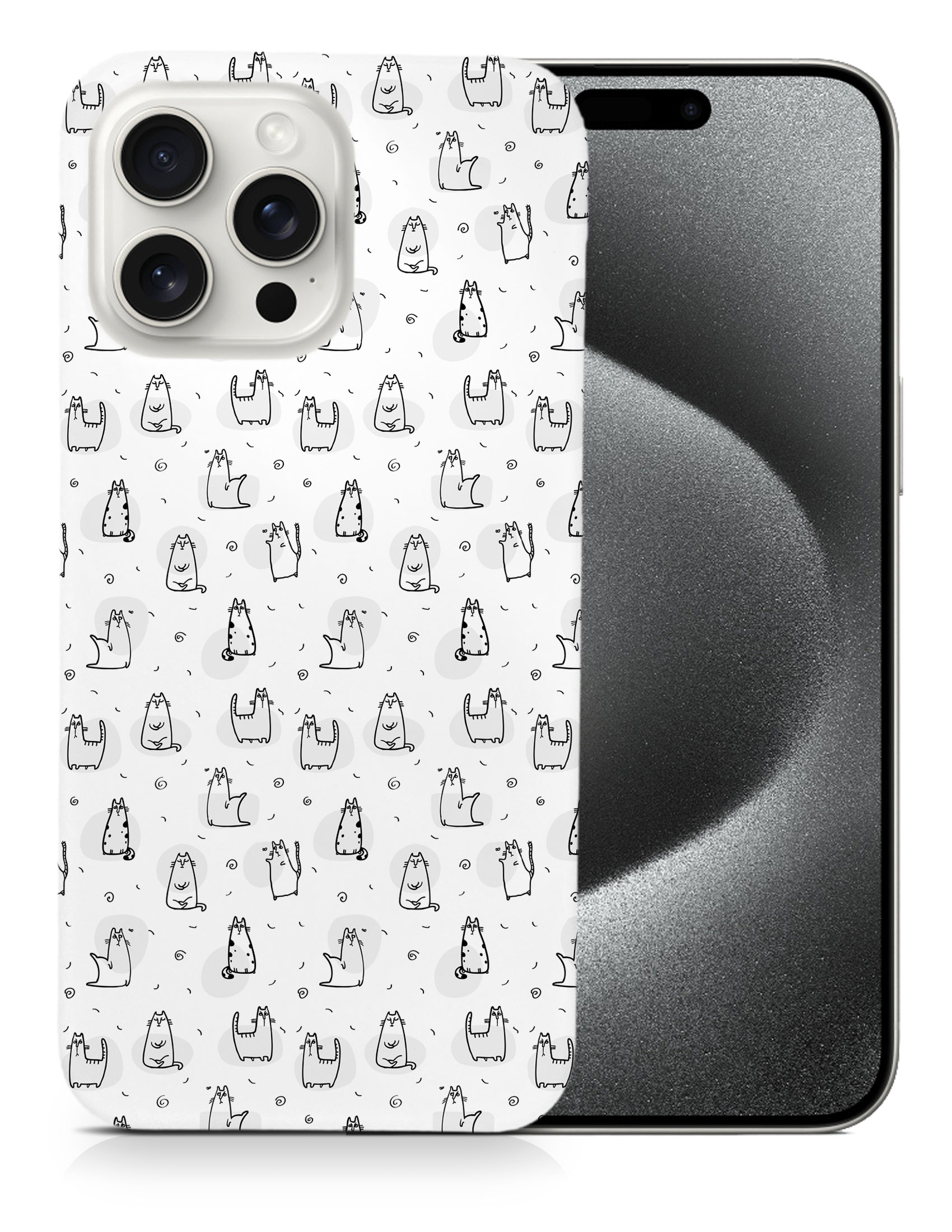 CASE COVER FOR APPLE IPHONE|CUTE CAT ANIMAL LOVERS KITTEN #24 - Picture 6 of 44