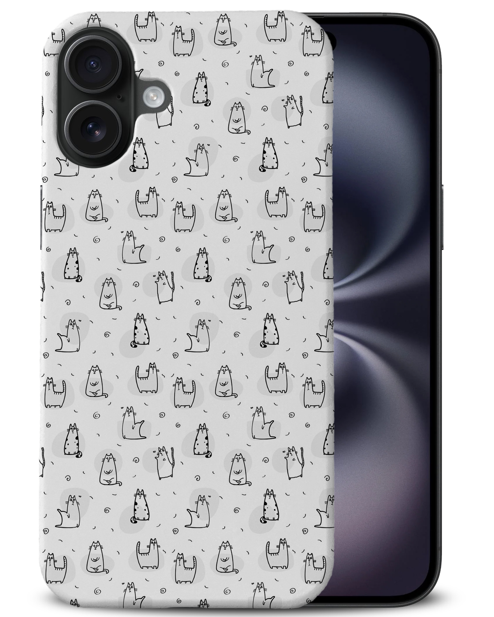 CASE COVER FOR APPLE IPHONE|CUTE CAT ANIMAL LOVERS KITTEN #24 - Picture 4 of 44