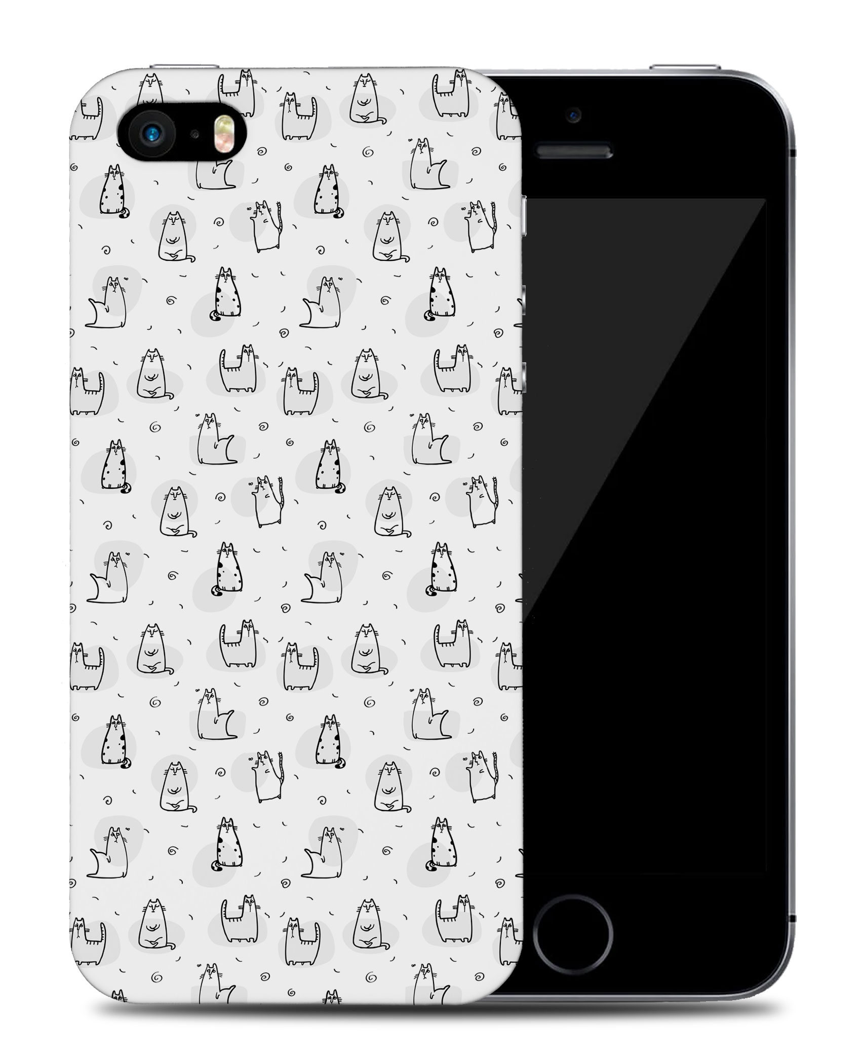 CASE COVER FOR APPLE IPHONE|CUTE CAT ANIMAL LOVERS KITTEN #24 - Picture 38 of 44