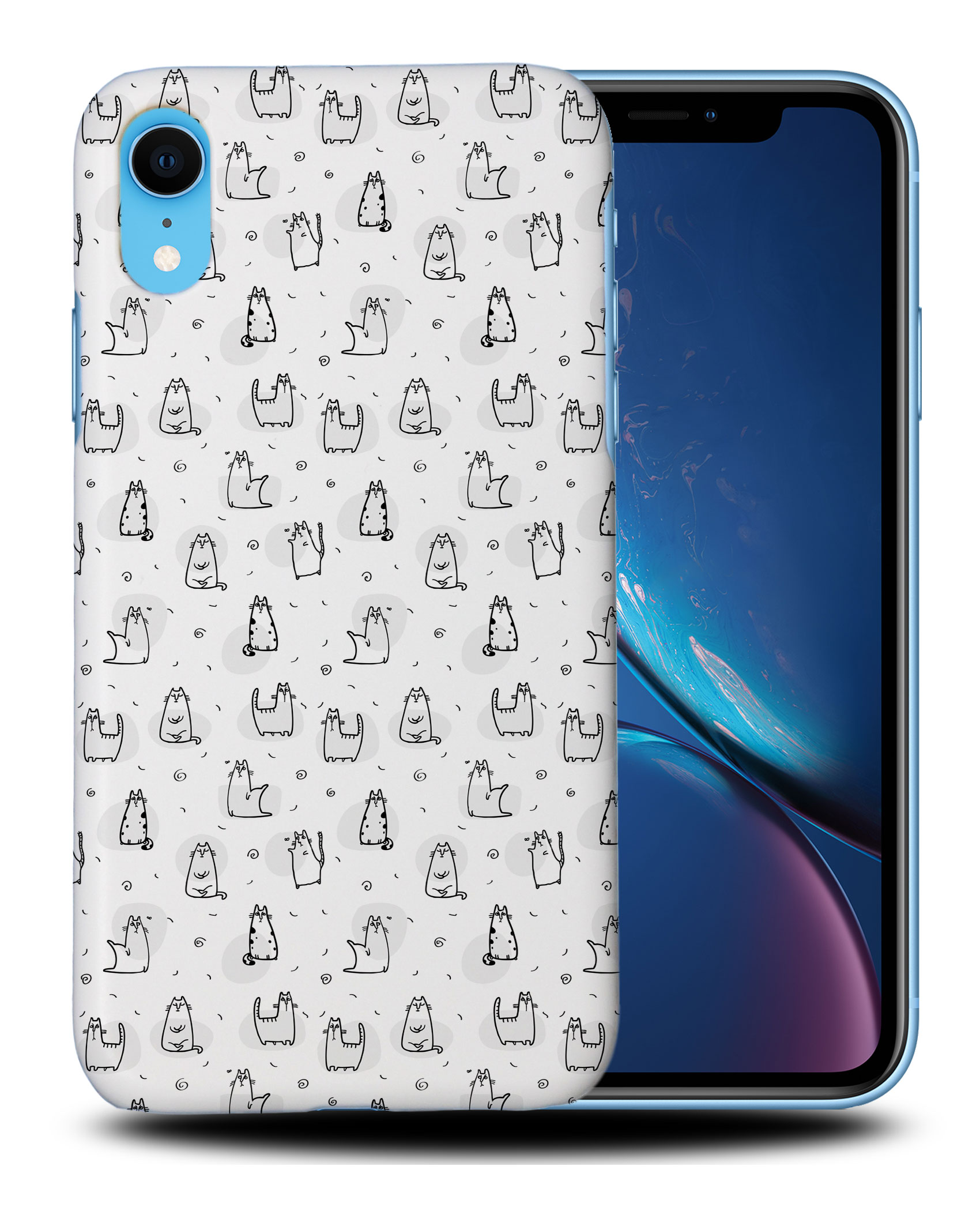 CASE COVER FOR APPLE IPHONE|CUTE CAT ANIMAL LOVERS KITTEN #24 - Picture 27 of 44