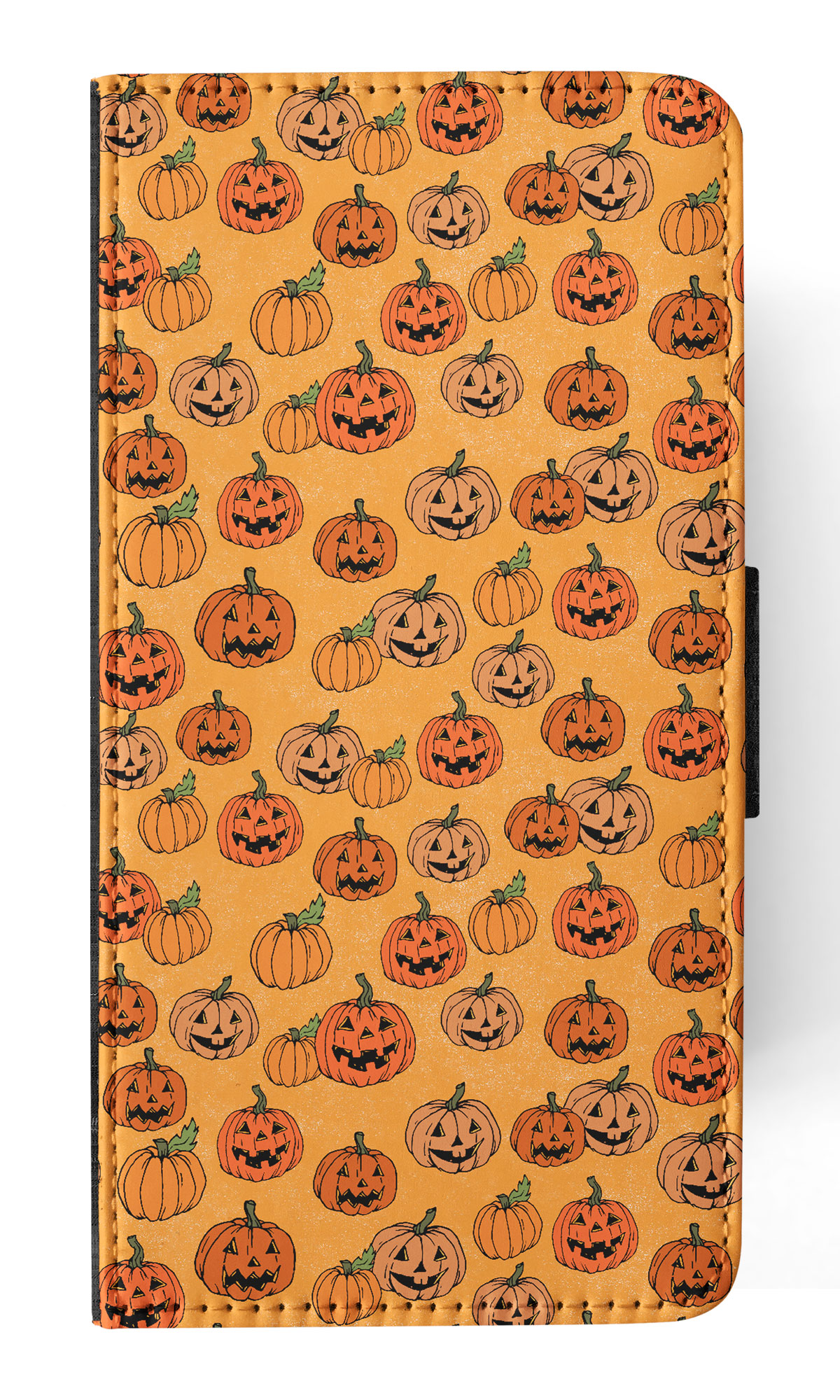 FLIP CASE FOR APPLE IPHONE|HALLOWEEN PUMPKIN FACES PATTERN - Picture 67 of 193