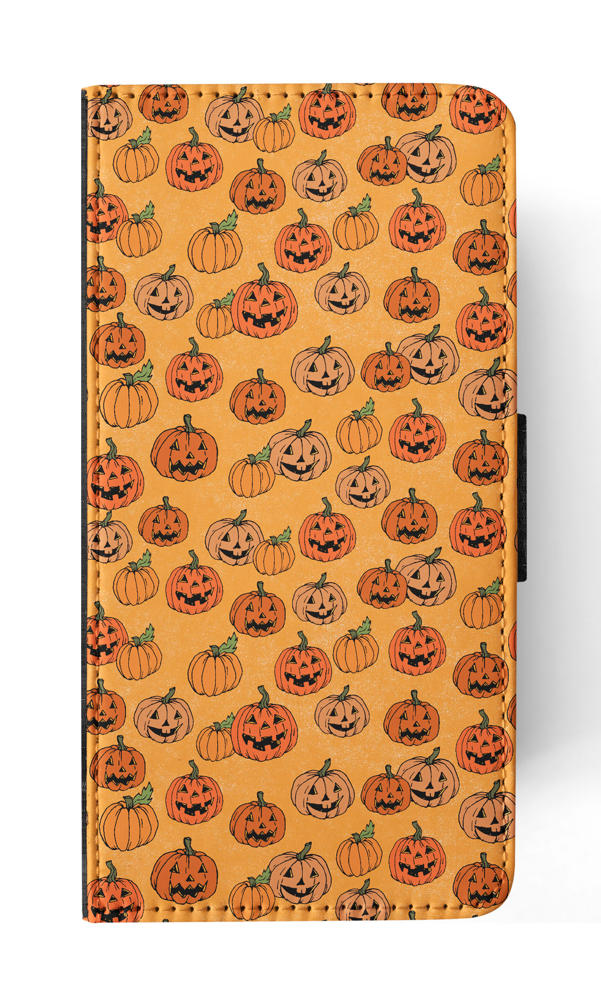 FLIP CASE FOR APPLE IPHONE|HALLOWEEN PUMPKIN FACES PATTERN - Picture 52 of 193