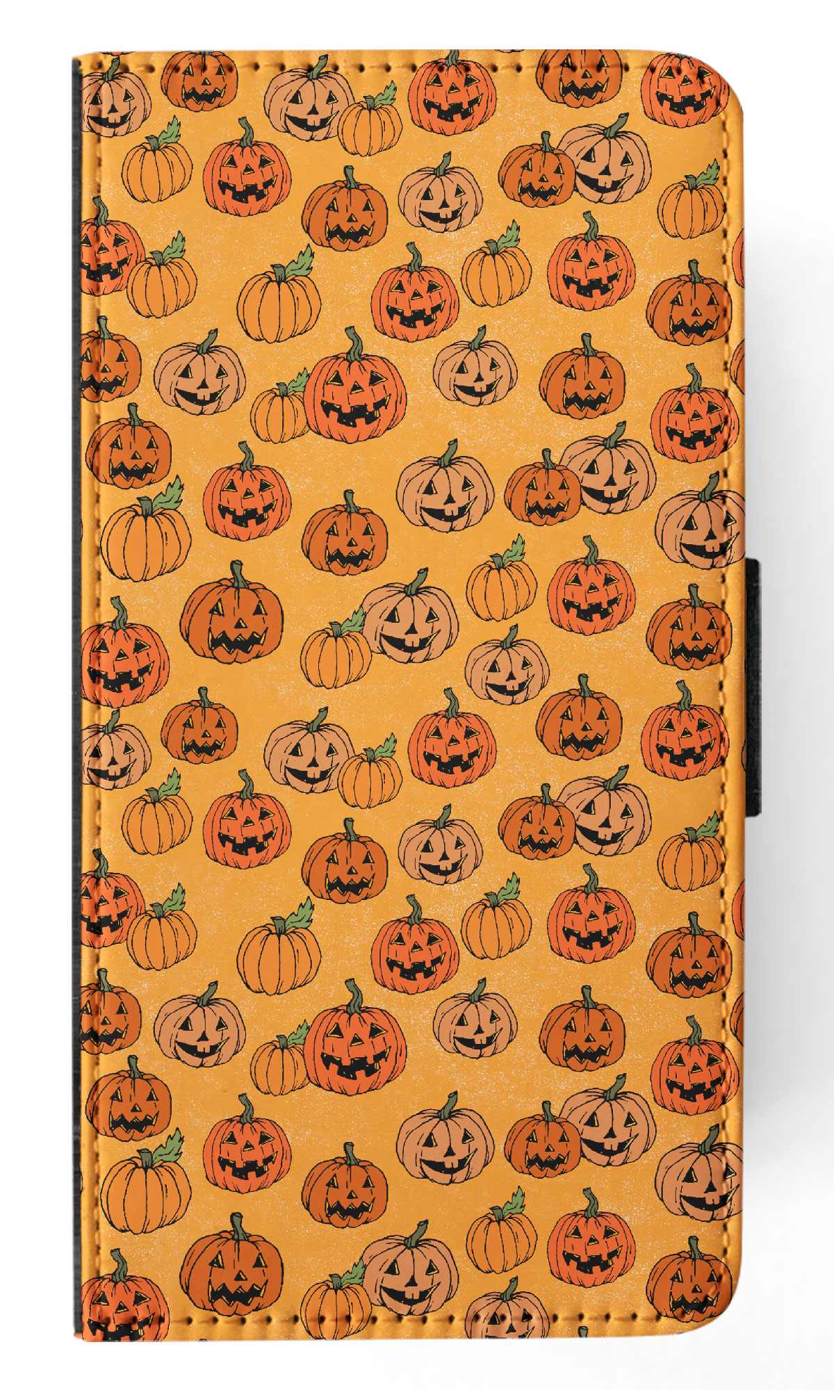 FLIP CASE FOR APPLE IPHONE|HALLOWEEN PUMPKIN FACES PATTERN - Picture 27 of 193