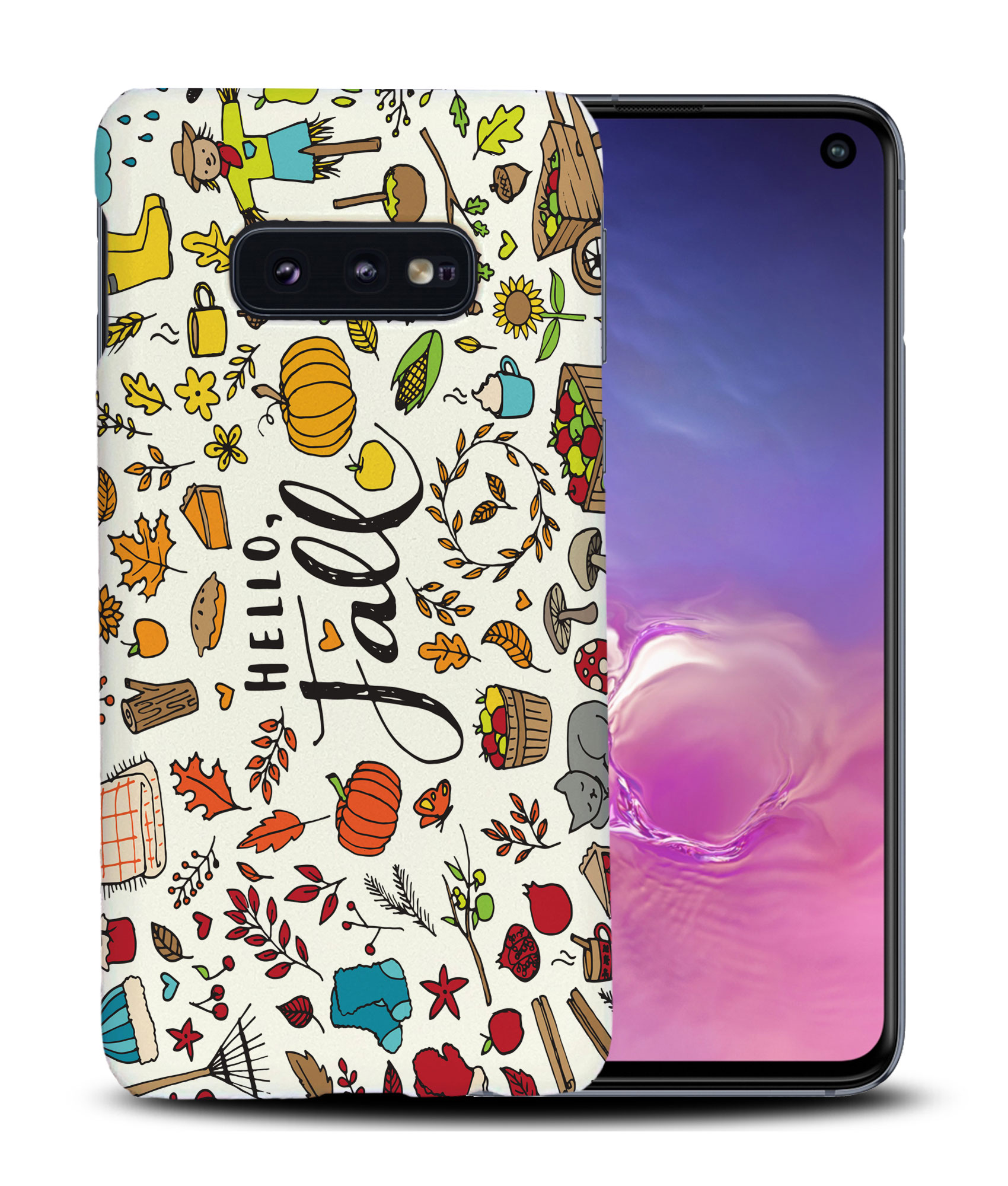 CASE COVER FOR SAMSUNG GALAXY|HELLO FALL AUTUMN LEAF COLLAGE - Picture 18 of 25