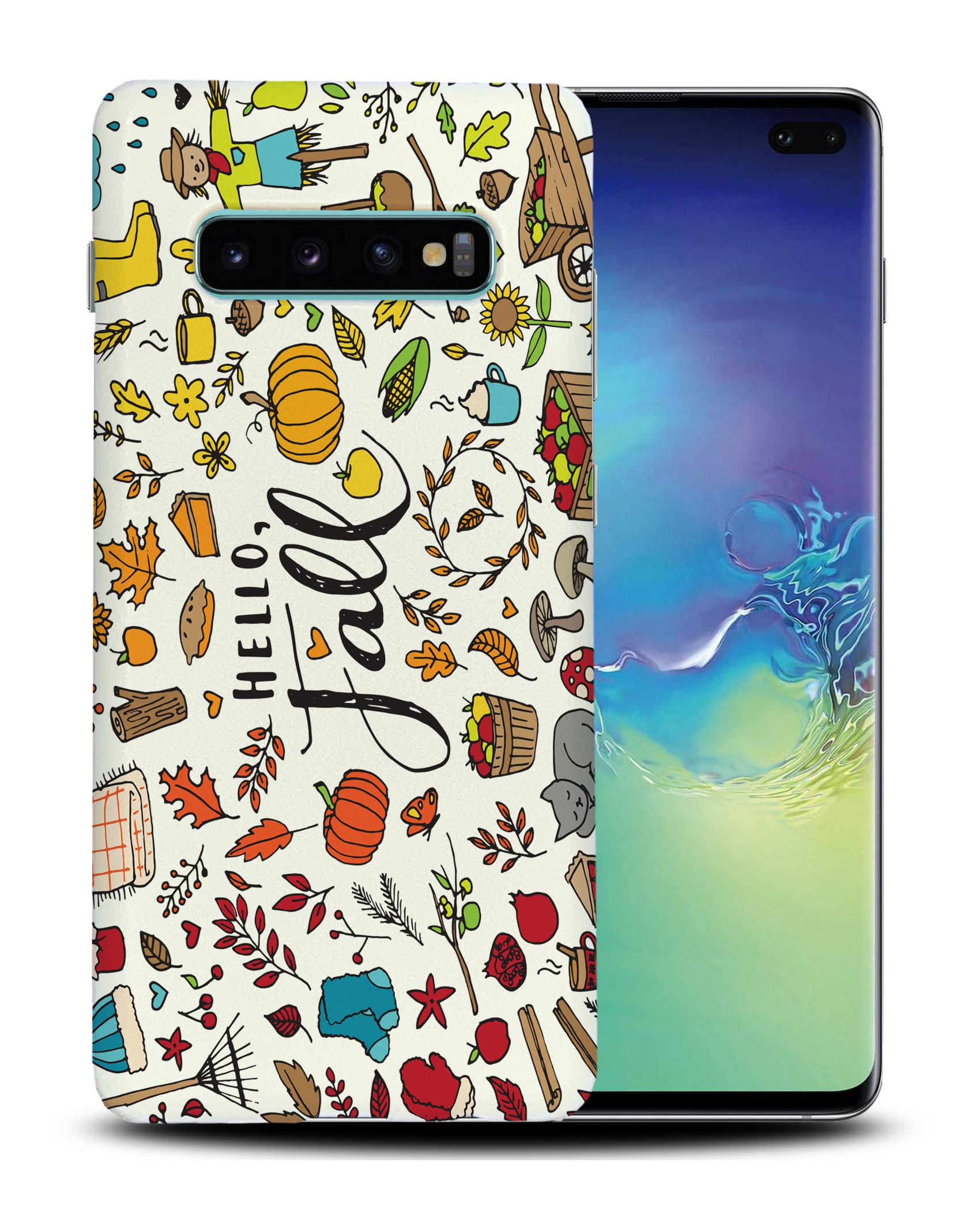 CASE COVER FOR SAMSUNG GALAXY|HELLO FALL AUTUMN LEAF COLLAGE - Picture 17 of 25