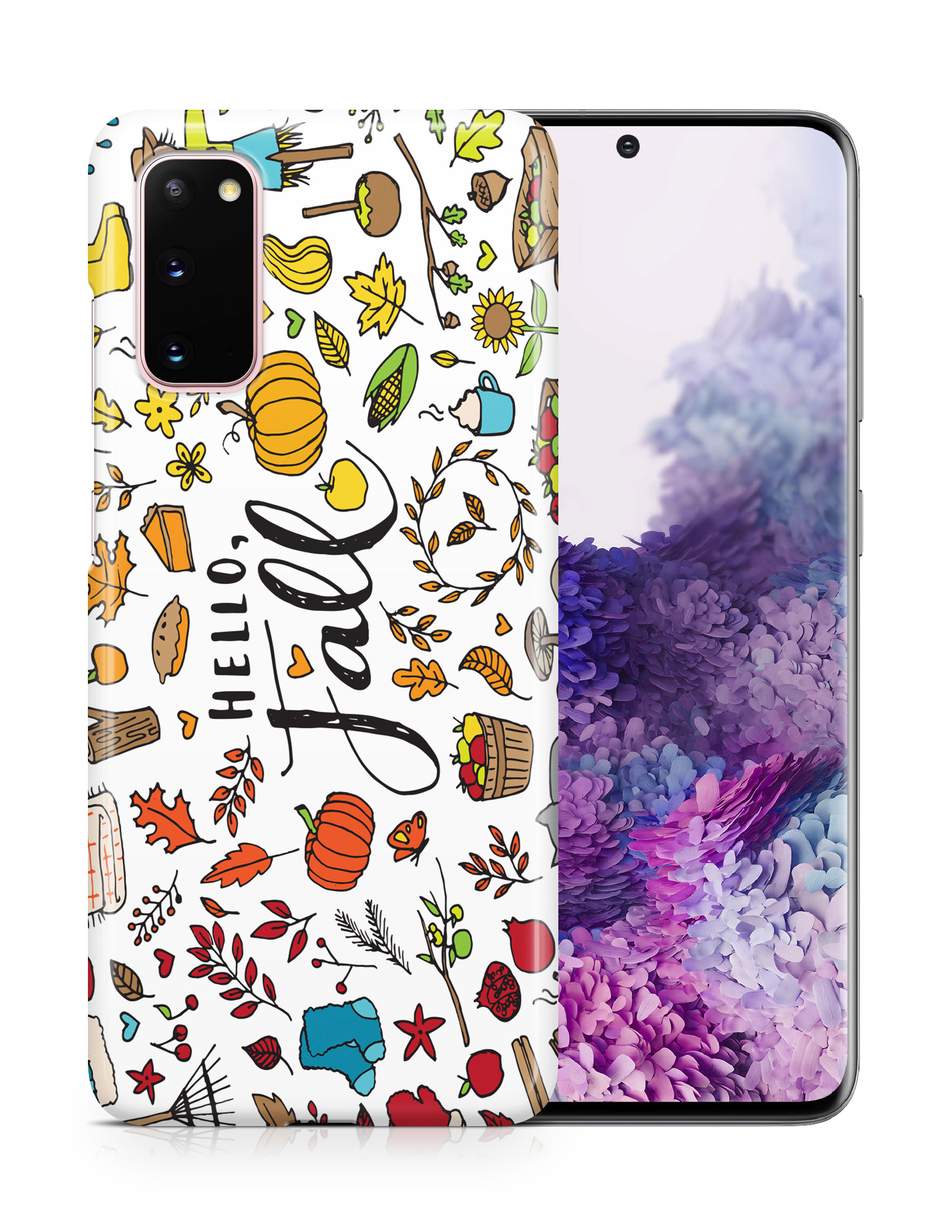 CASE COVER FOR SAMSUNG GALAXY|HELLO FALL AUTUMN LEAF COLLAGE - Picture 16 of 25