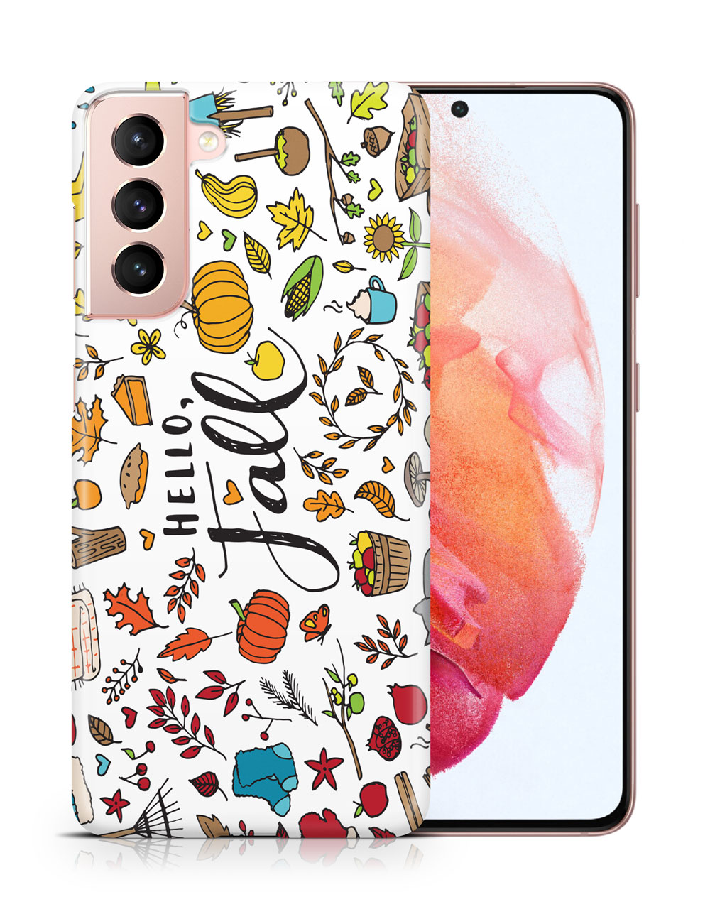 CASE COVER FOR SAMSUNG GALAXY|HELLO FALL AUTUMN LEAF COLLAGE - Picture 13 of 25