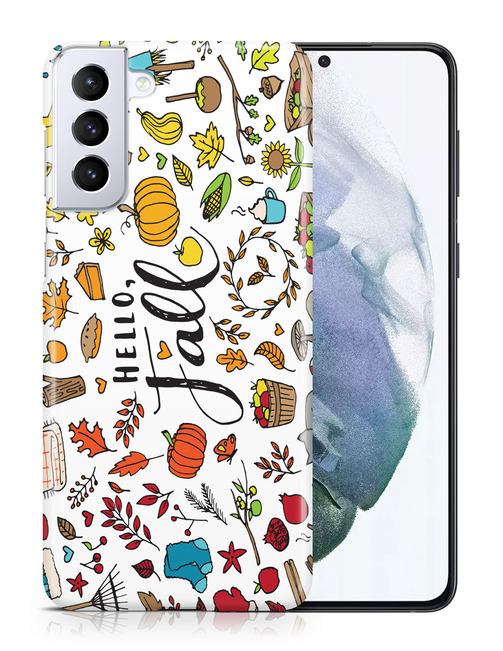 CASE COVER FOR SAMSUNG GALAXY|HELLO FALL AUTUMN LEAF COLLAGE - Picture 12 of 25