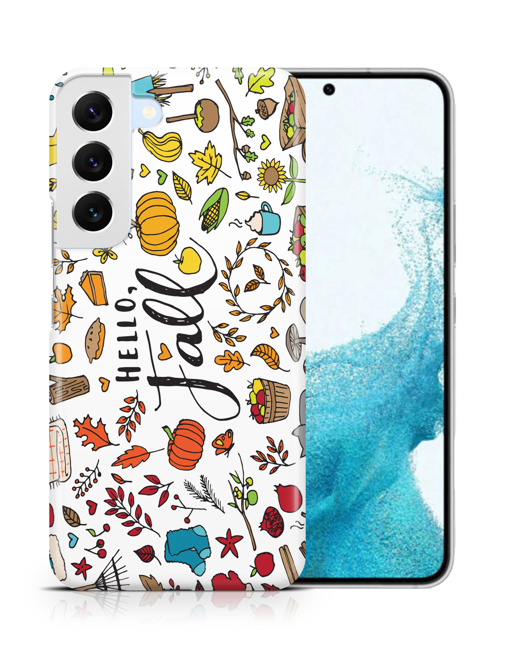 CASE COVER FOR SAMSUNG GALAXY|HELLO FALL AUTUMN LEAF COLLAGE - Picture 10 of 25