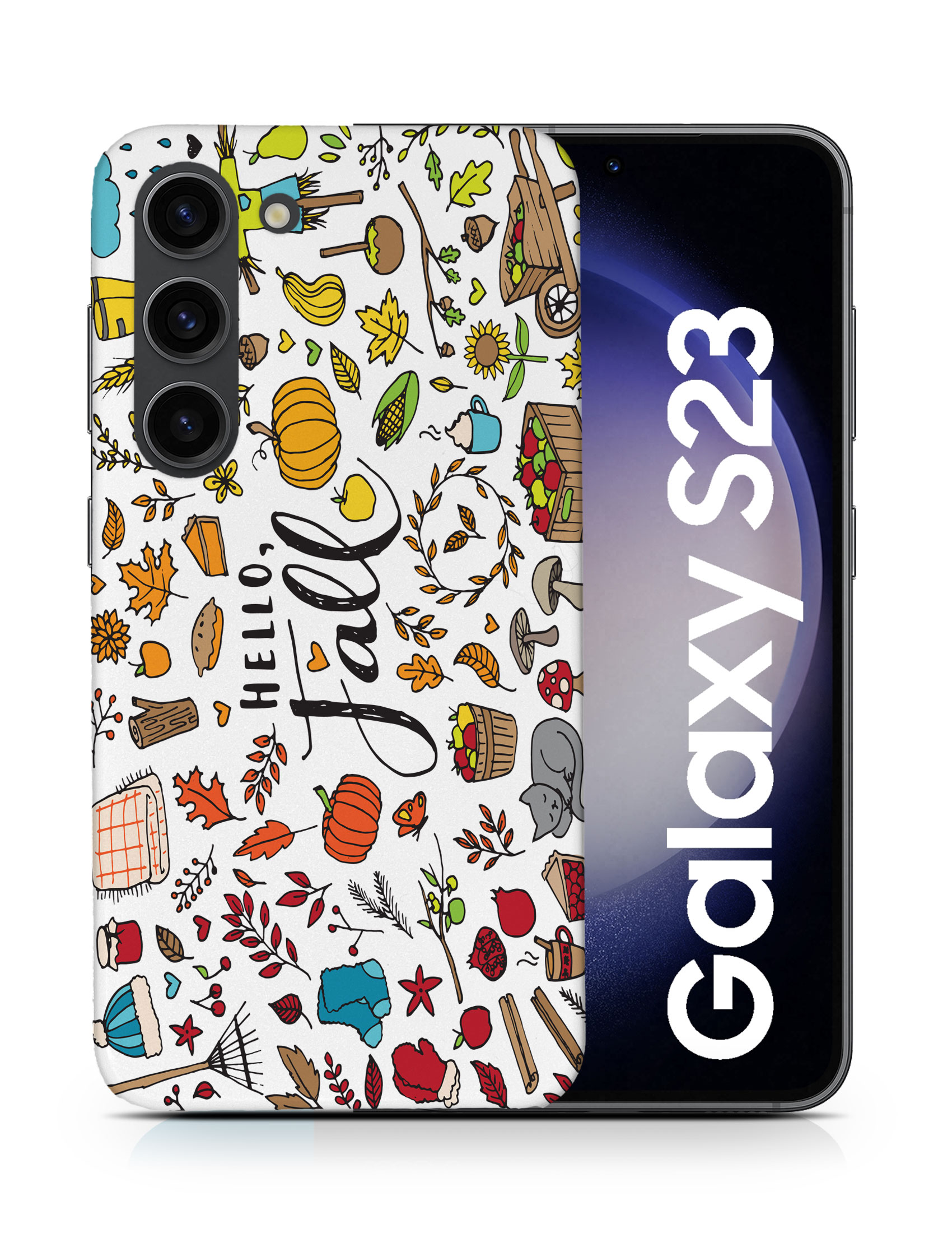 CASE COVER FOR SAMSUNG GALAXY|HELLO FALL AUTUMN LEAF COLLAGE - Picture 7 of 25