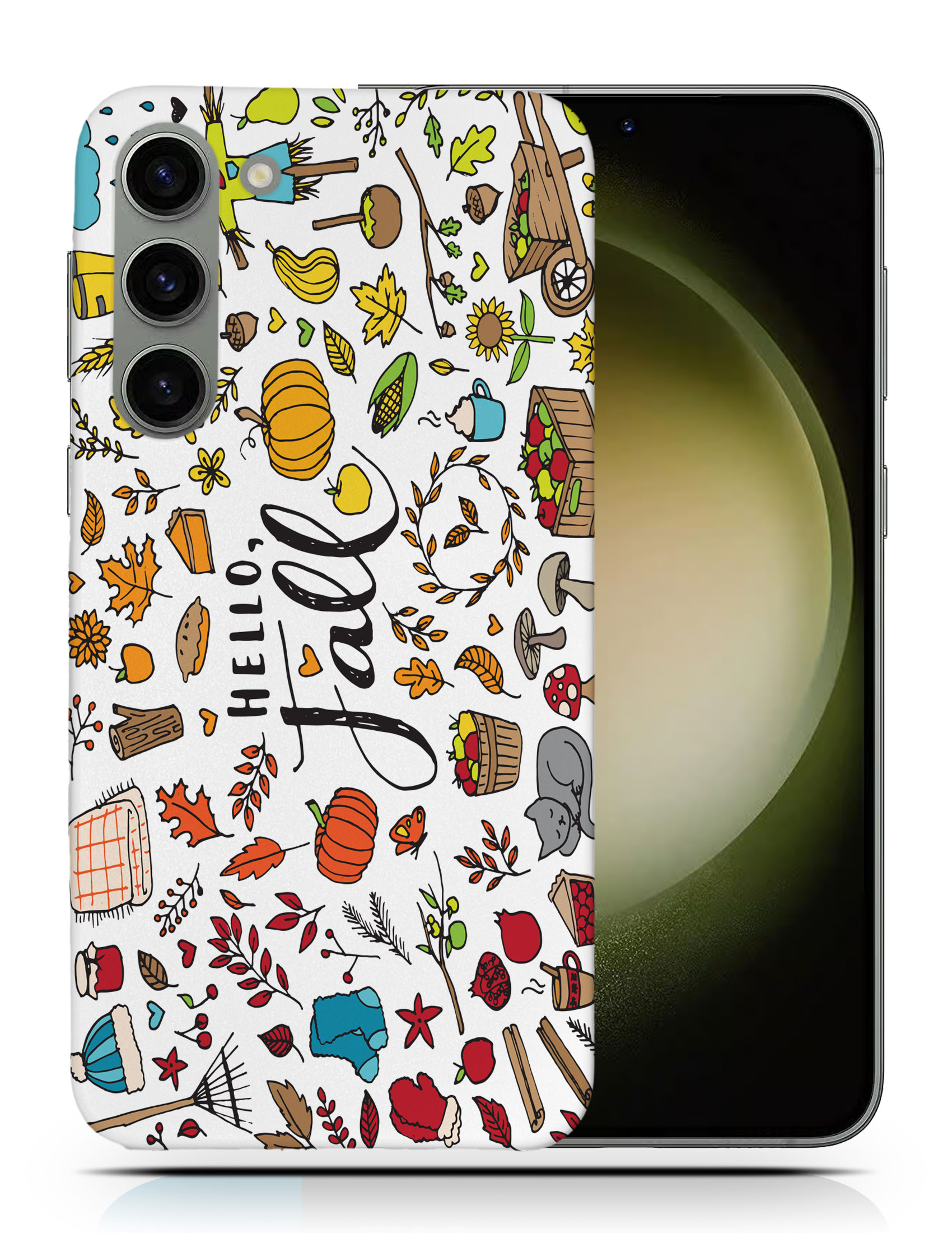 CASE COVER FOR SAMSUNG GALAXY|HELLO FALL AUTUMN LEAF COLLAGE - Picture 6 of 25