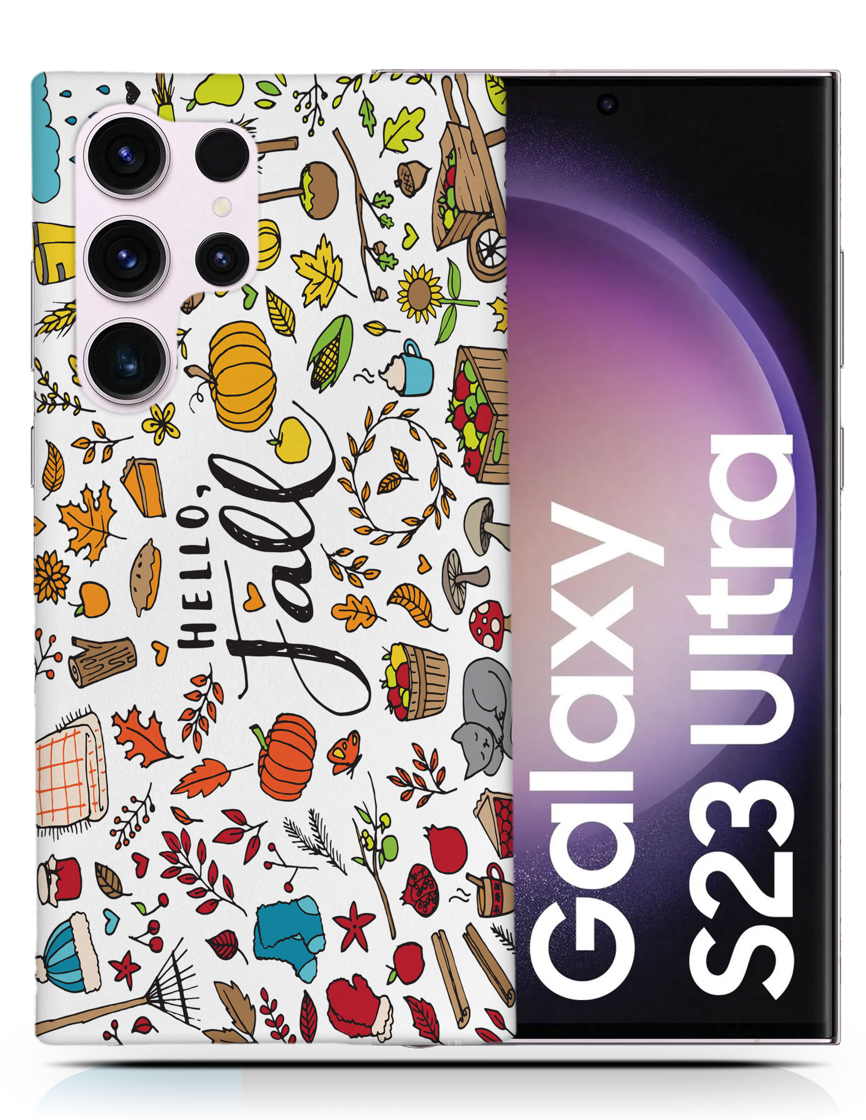CASE COVER FOR SAMSUNG GALAXY|HELLO FALL AUTUMN LEAF COLLAGE - Picture 5 of 25