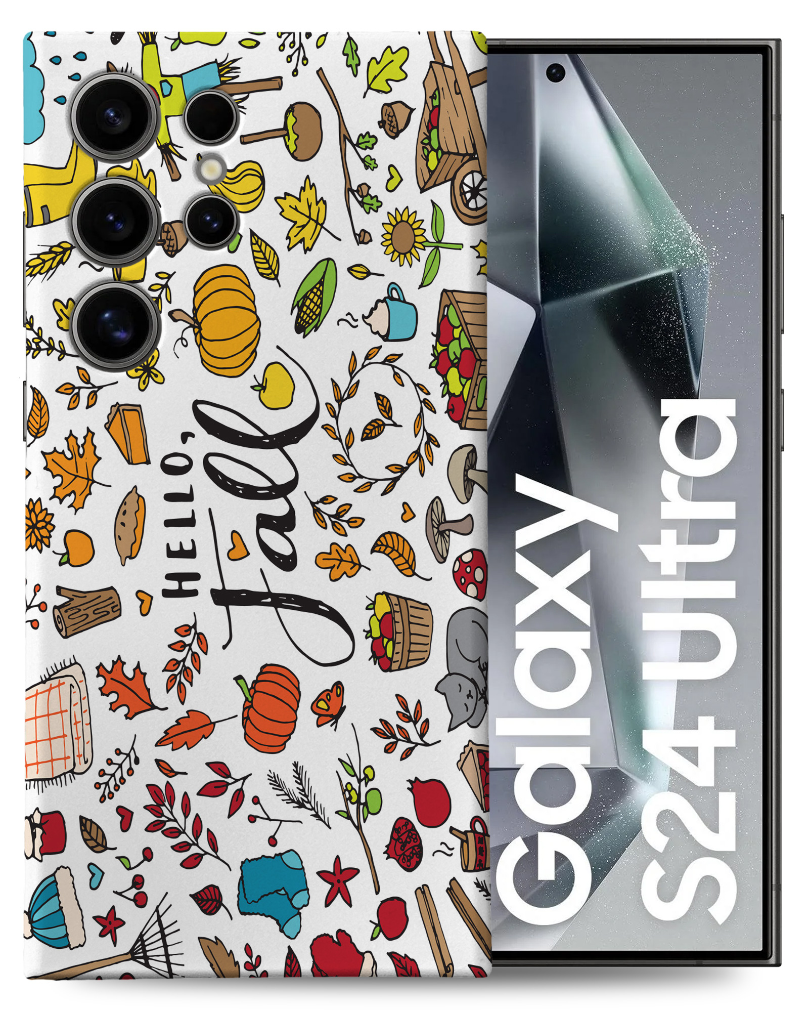 CASE COVER FOR SAMSUNG GALAXY|HELLO FALL AUTUMN LEAF COLLAGE - Picture 2 of 25