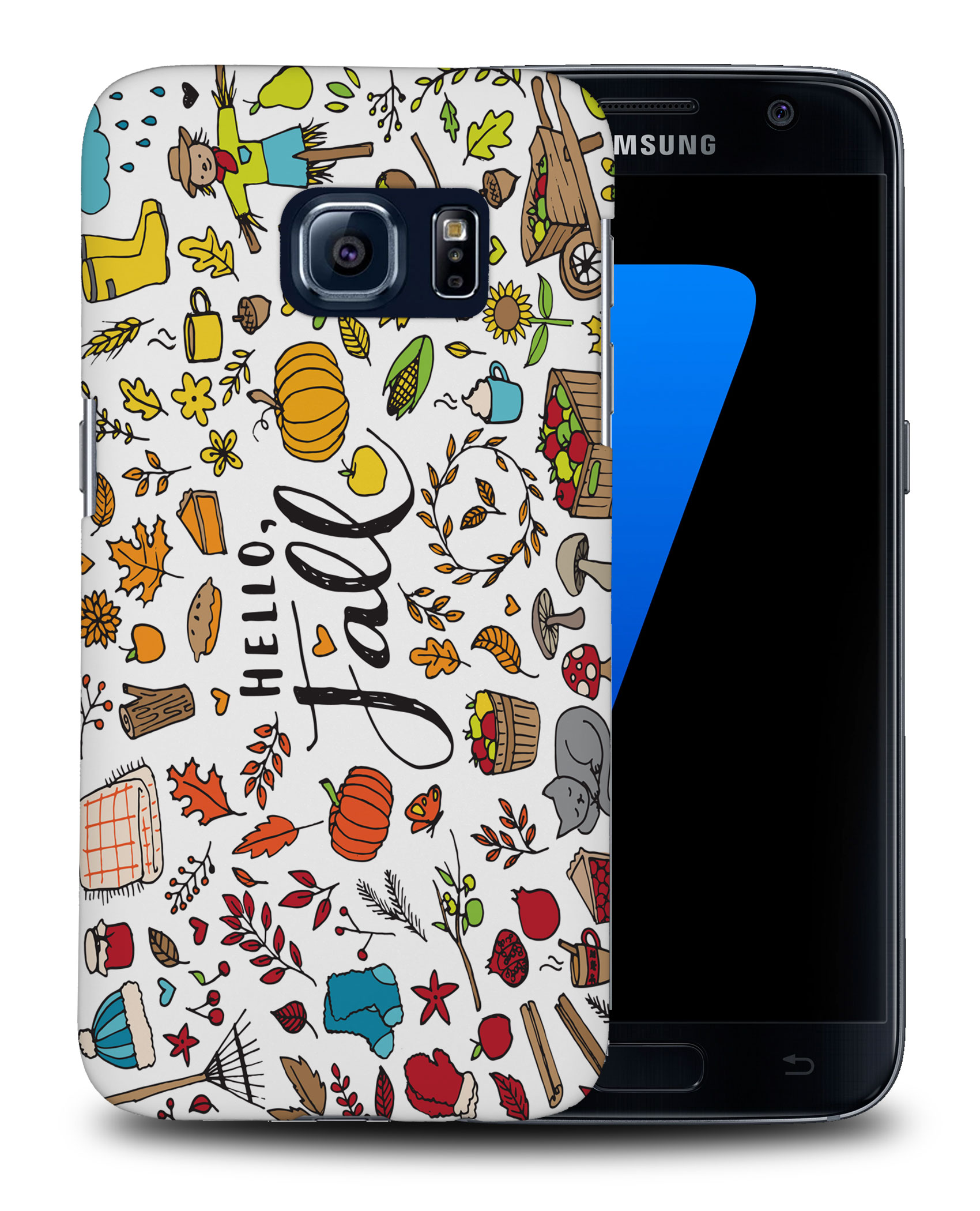 CASE COVER FOR SAMSUNG GALAXY|HELLO FALL AUTUMN LEAF COLLAGE - Picture 25 of 25