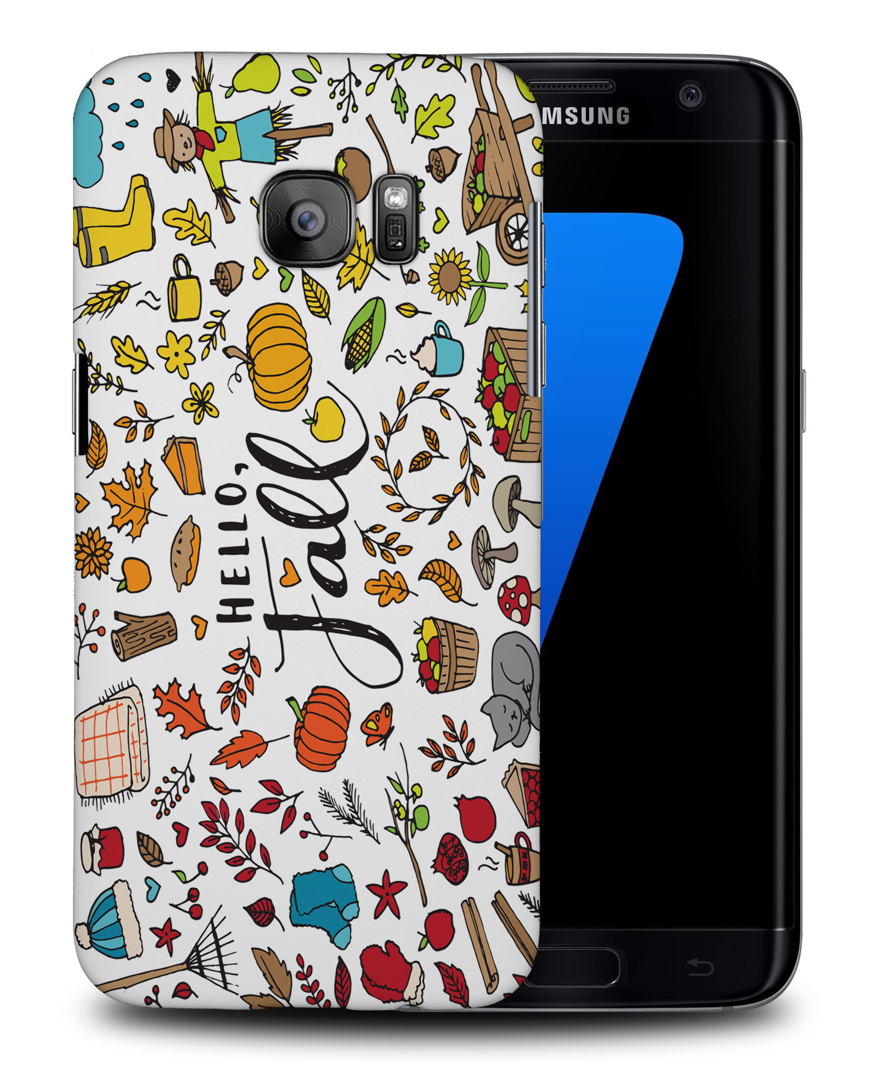 CASE COVER FOR SAMSUNG GALAXY|HELLO FALL AUTUMN LEAF COLLAGE - Picture 24 of 25
