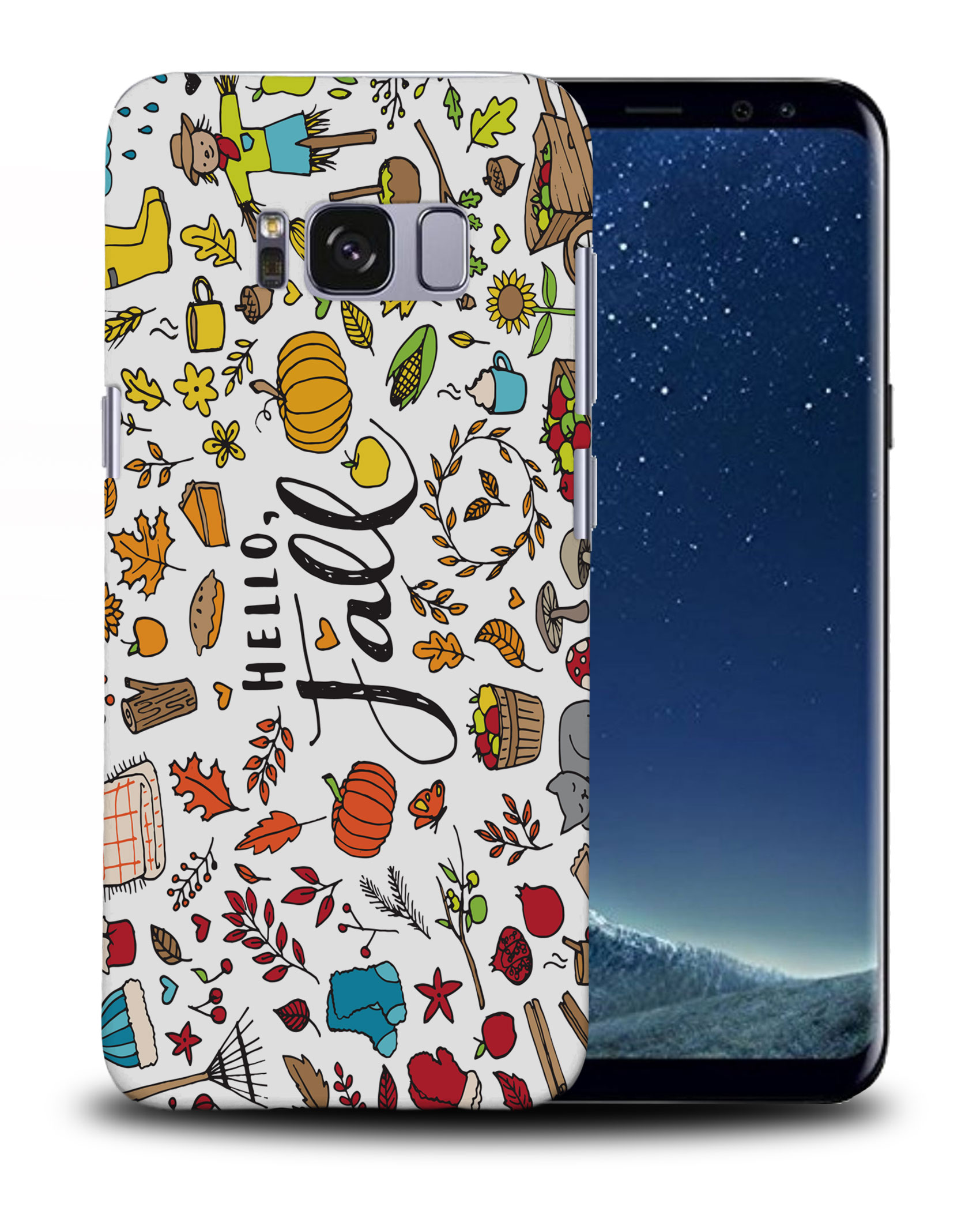 CASE COVER FOR SAMSUNG GALAXY|HELLO FALL AUTUMN LEAF COLLAGE - Picture 23 of 25