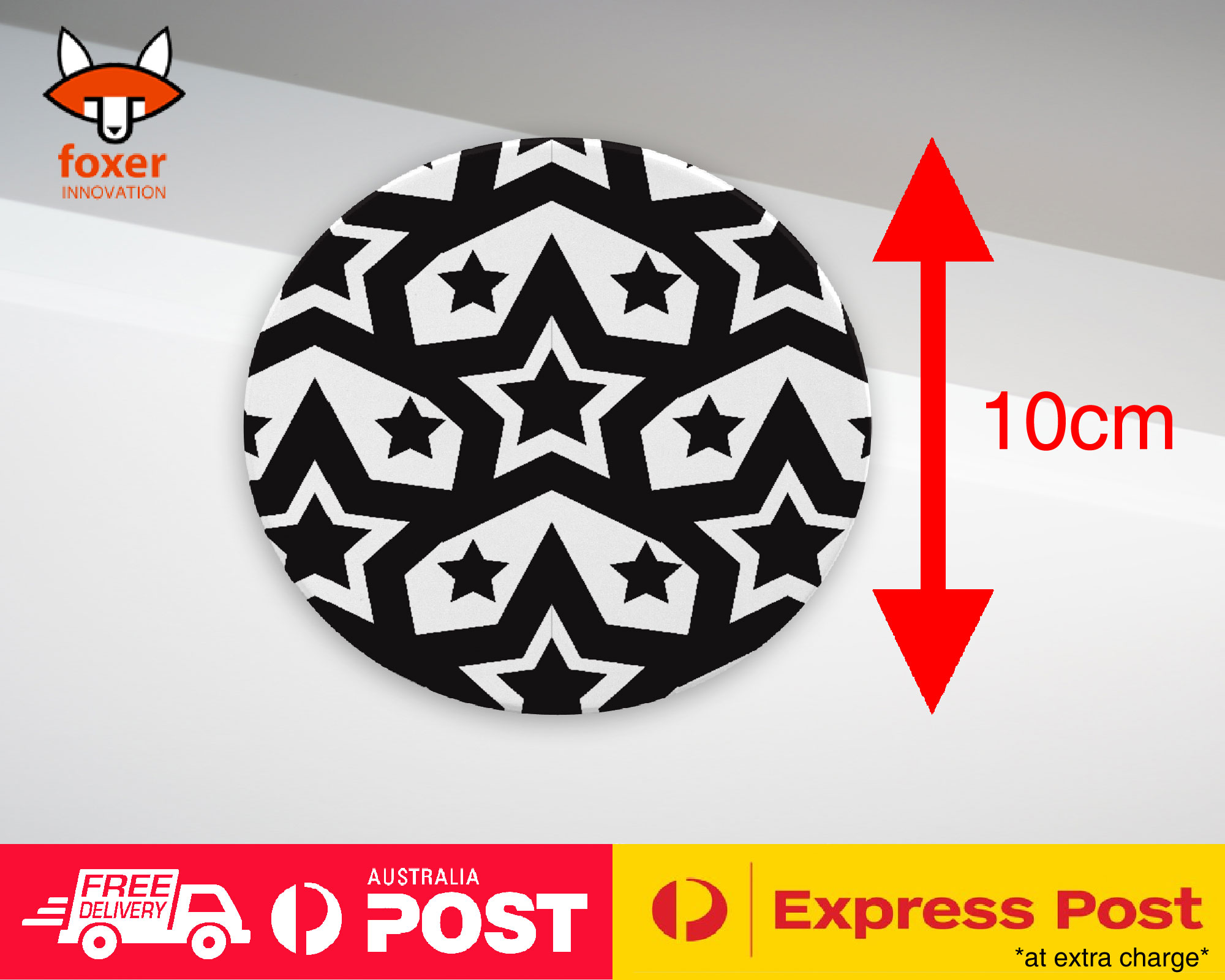 COASTER COFFEE DRINKING MAT|GEOMETRY STAR SEAMLESS PATTERN