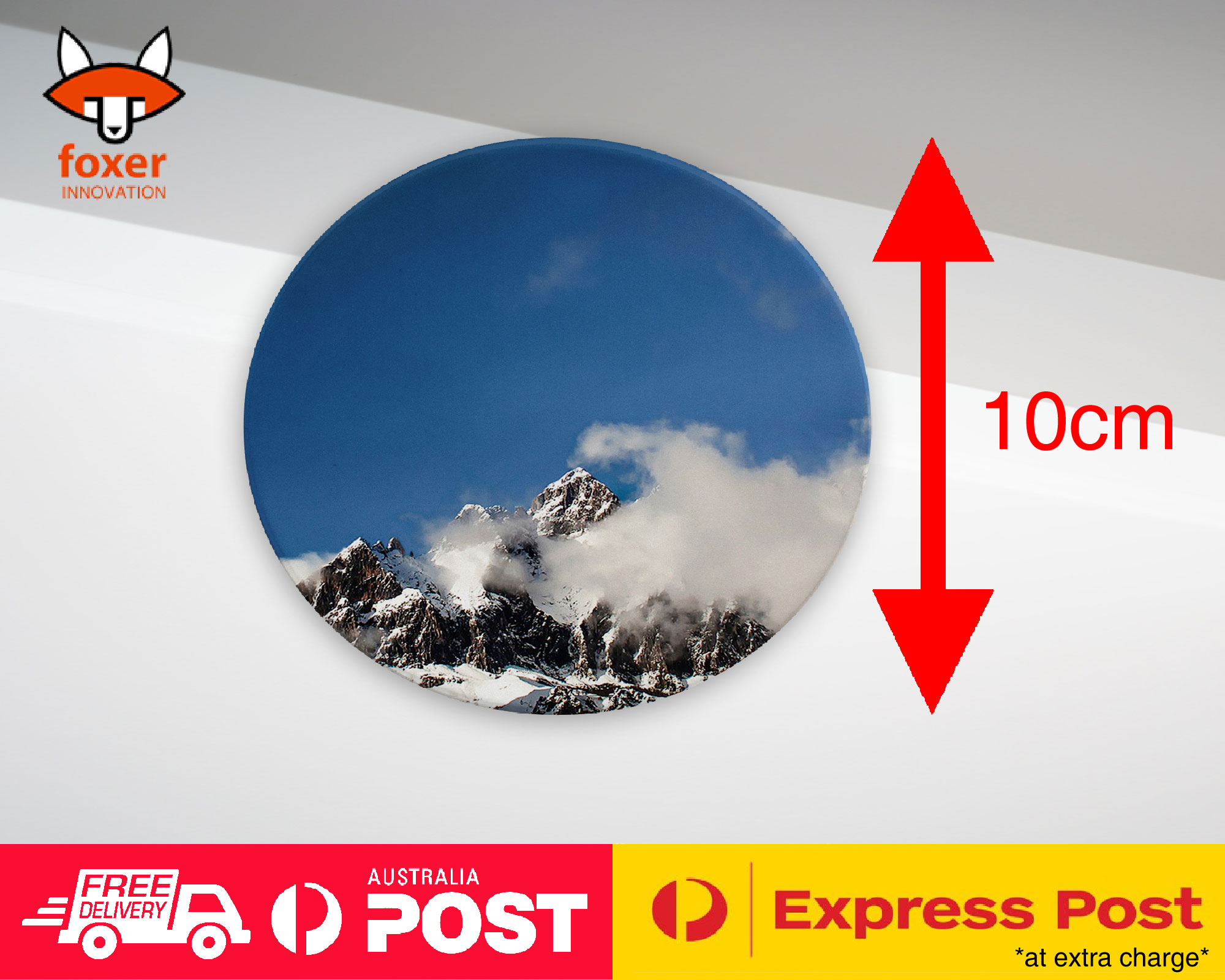 COASTER COFFEE DRINKING MAT|SNOWY MOUNTAIN - Imagen 11 de 21