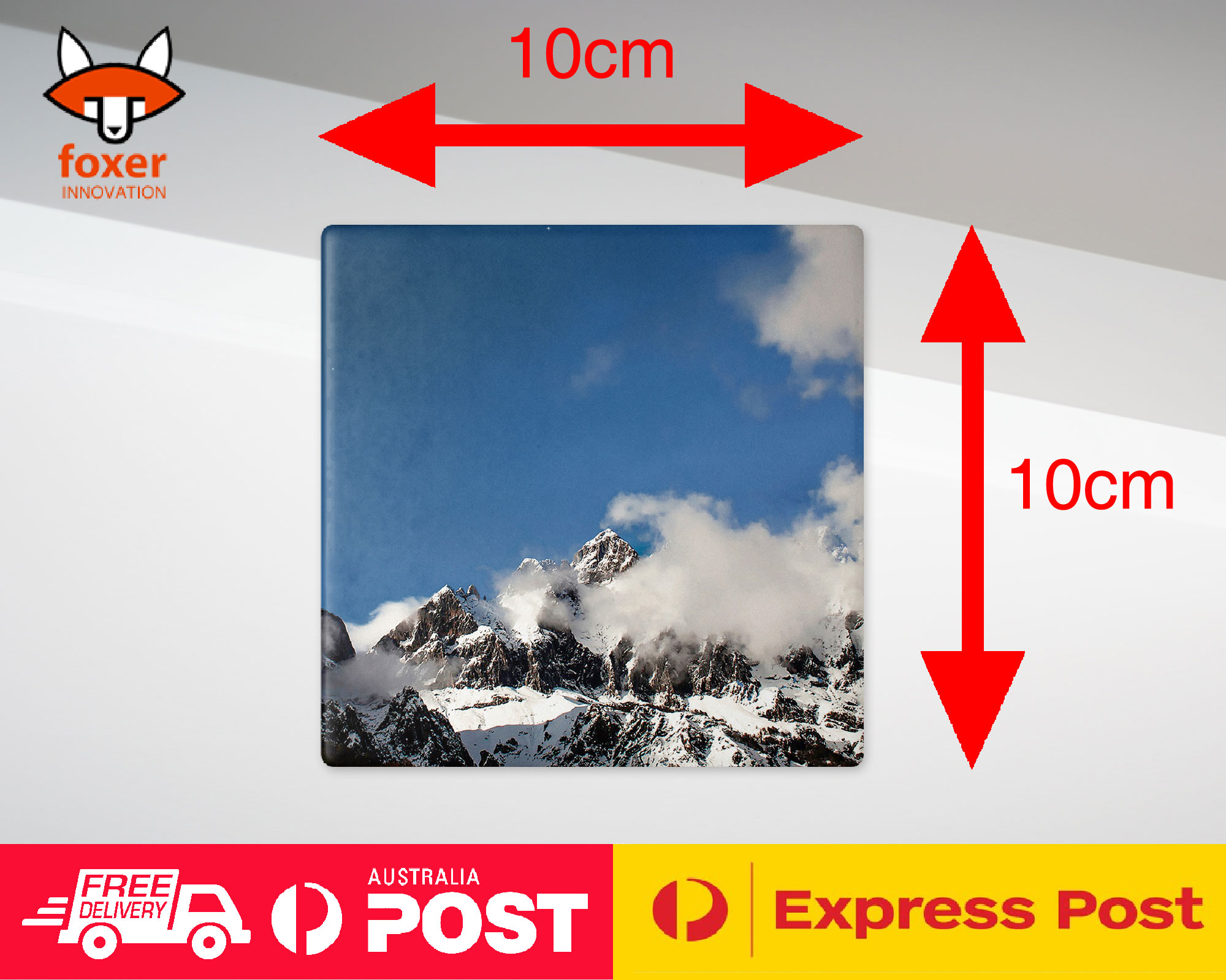 COASTER COFFEE DRINKING MAT|SNOWY MOUNTAIN - Imagen 21 de 21