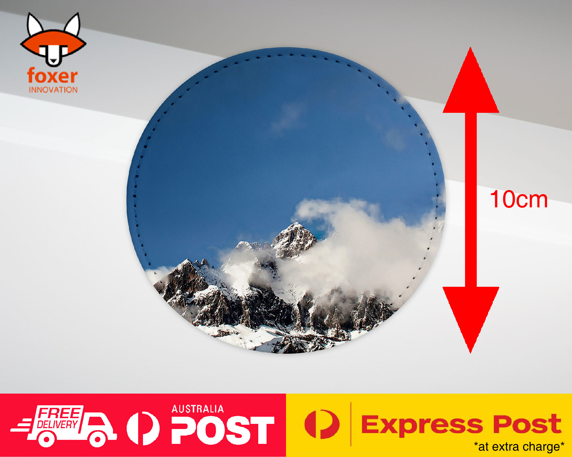 COASTER COFFEE DRINKING MAT|SNOWY MOUNTAIN - Imagen 7 de 21